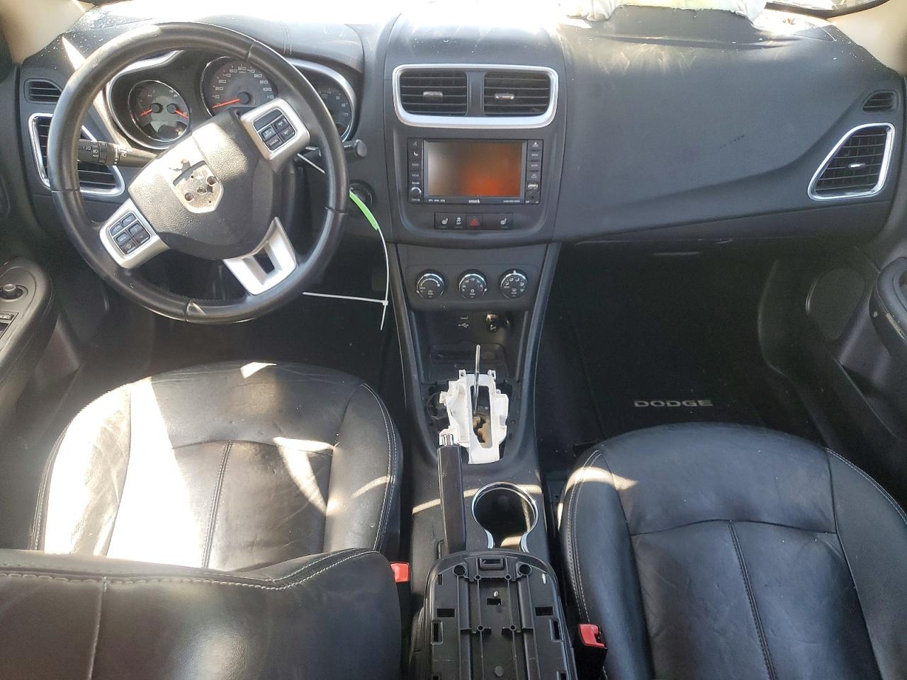 2011 Dodge Avenger Lux Черный vin: 1B3BD2FB6BN534306