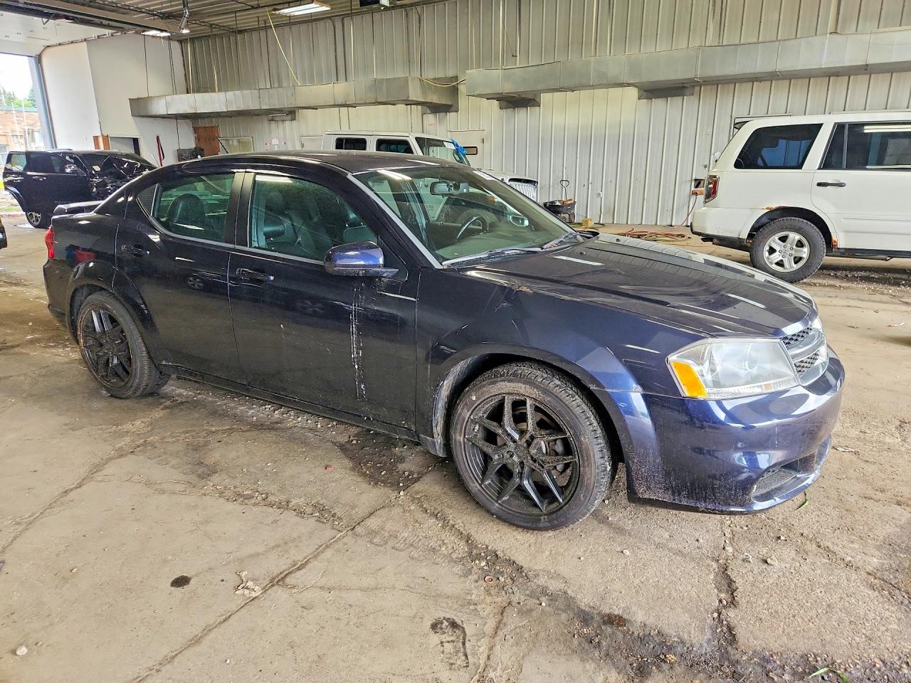 2011 Dodge Avenger Blue vin: 1B3BD2FG4BN550242