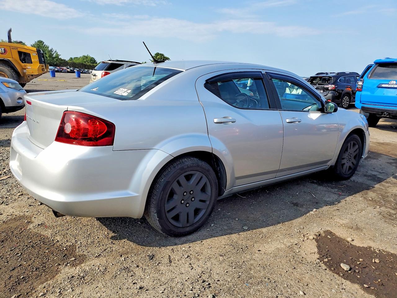 2011 Dodge Avenger Express Silver vin: 1B3BD4FB1BN624975