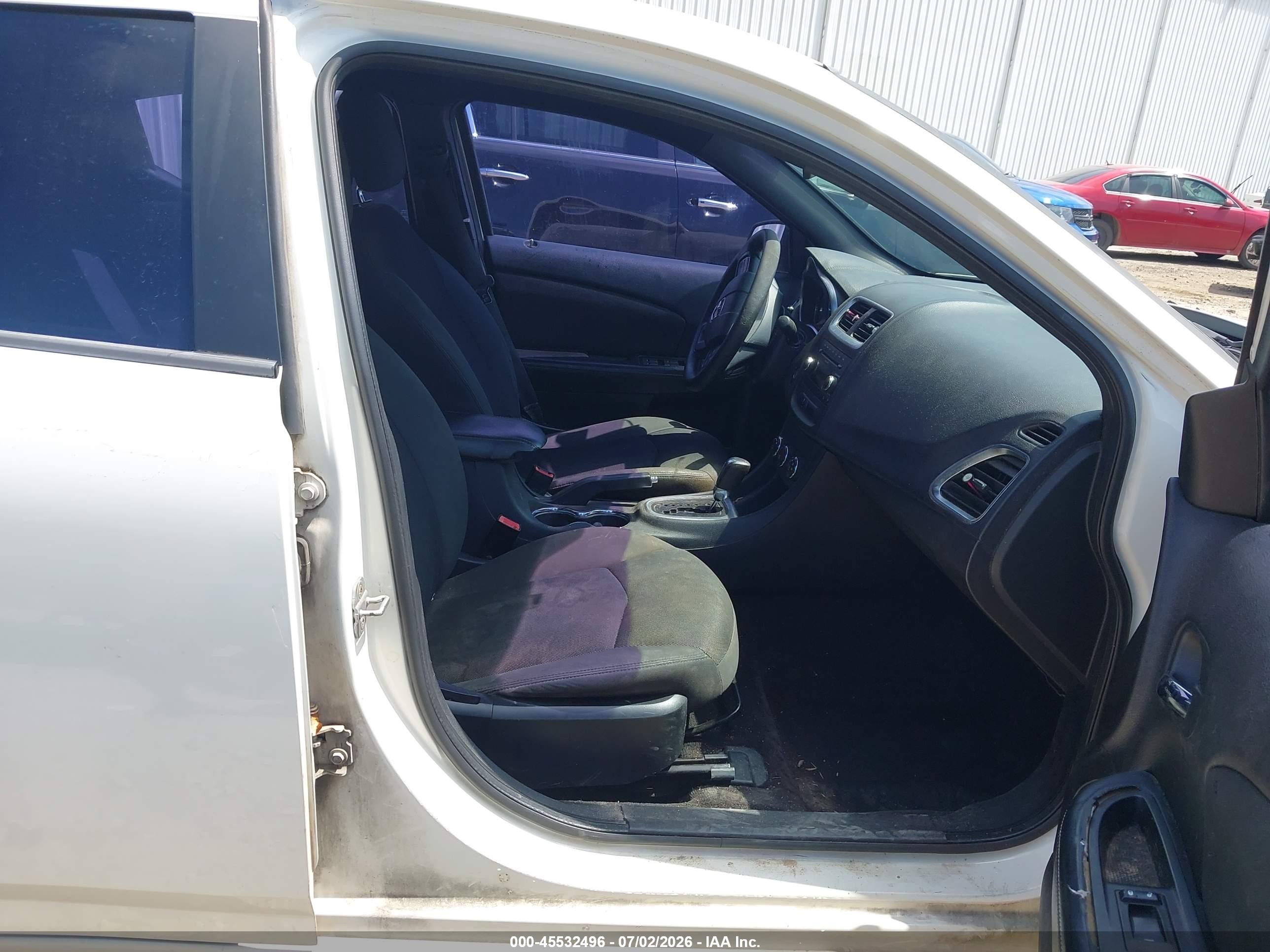 2011 Dodge Avenger Express White vin: 1B3BD4FB4BN523378