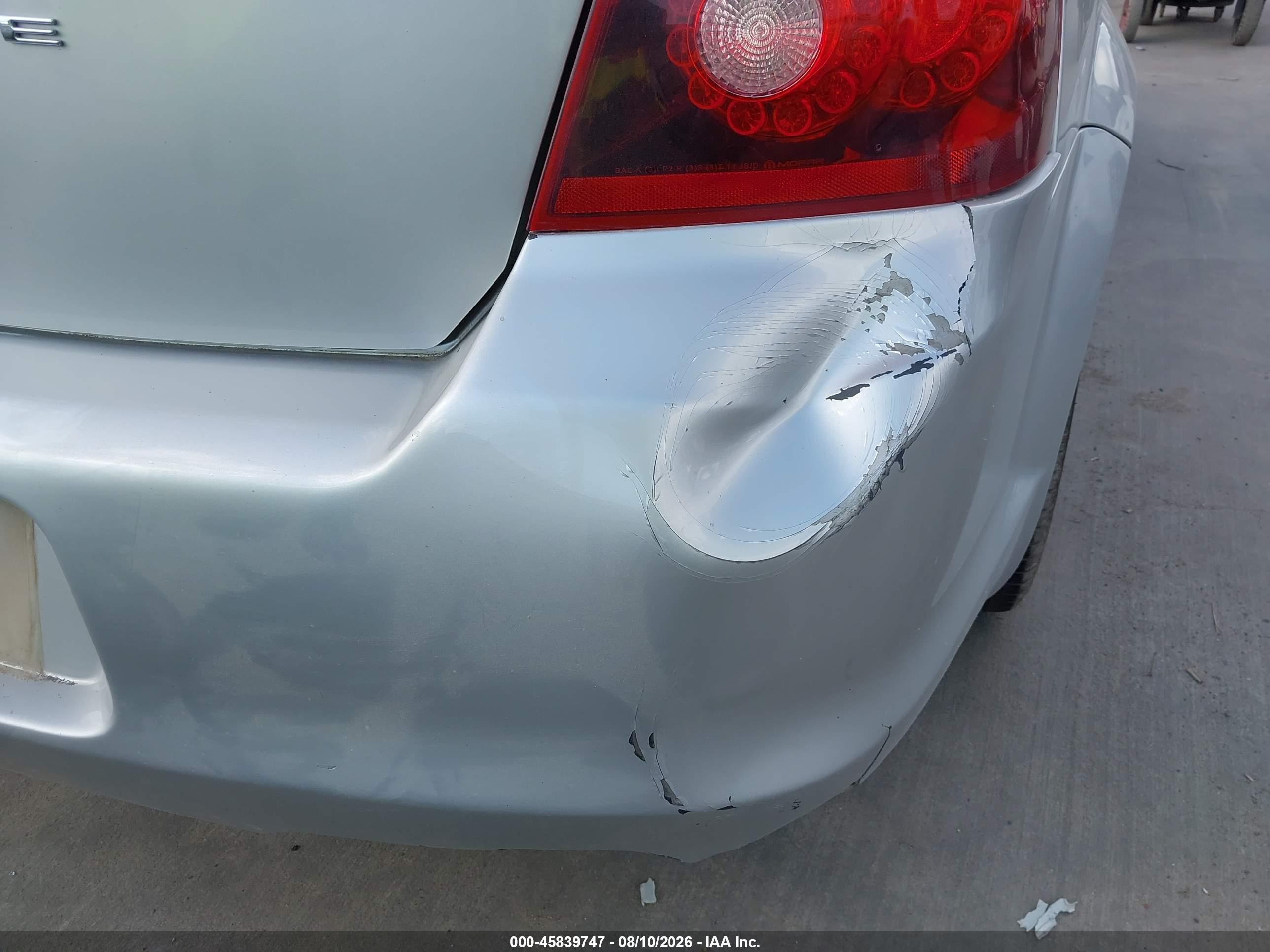 2011 Dodge Avenger Express Silver vin: 1B3BD4FB6BN540845