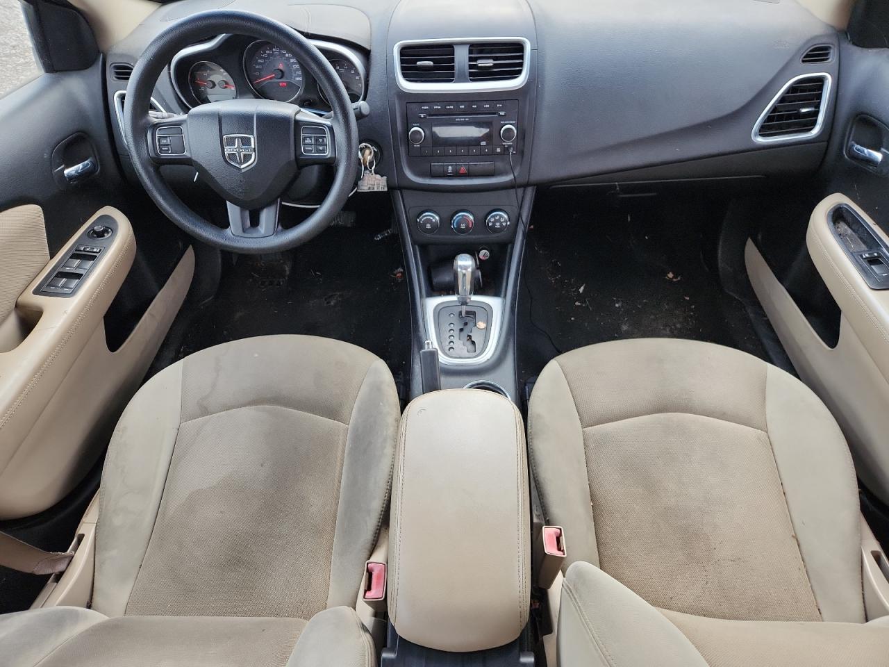 2011 Dodge Avenger Express White vin: 1B3BD4FB6BN558228