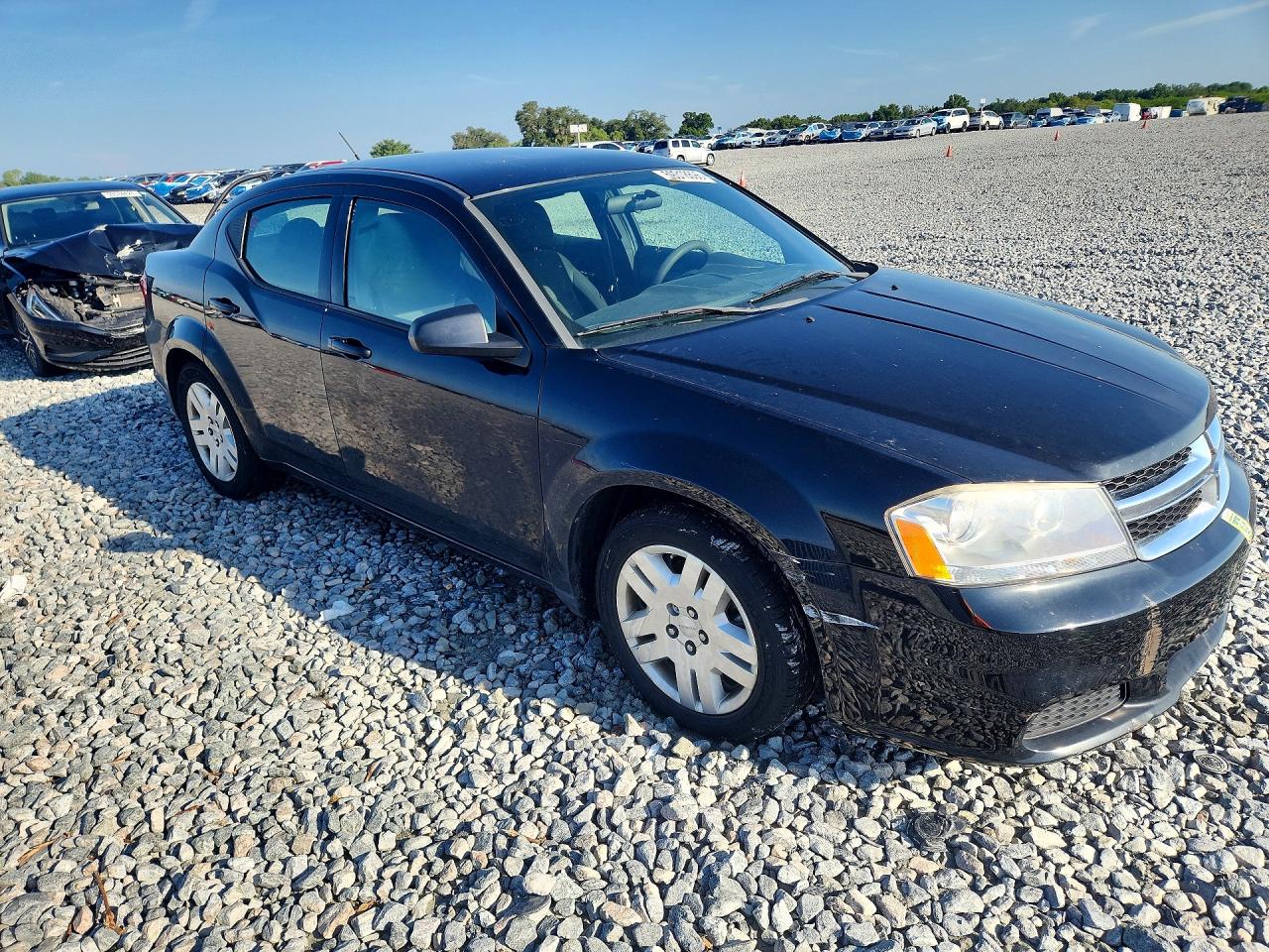 2011 Dodge Avenger Express Black vin: 1B3BD4FBXBN578594