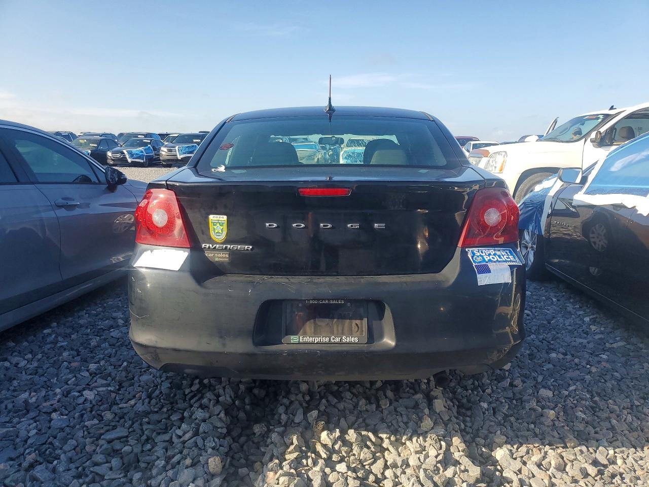 2011 Dodge Avenger Express Black vin: 1B3BD4FBXBN578594