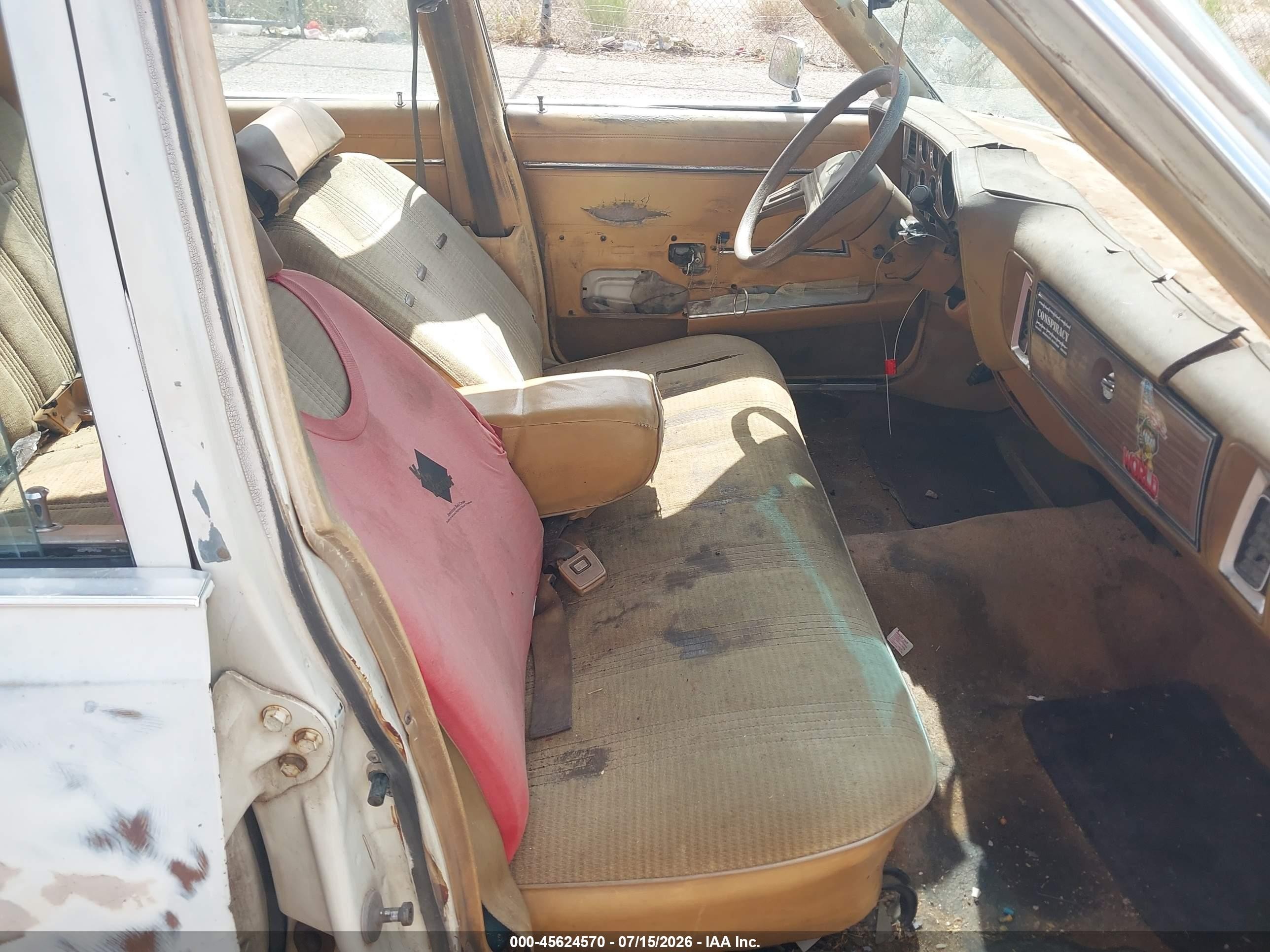 1985 Dodge Diplomat Salon White vin: 1B3BG26P6FX564404