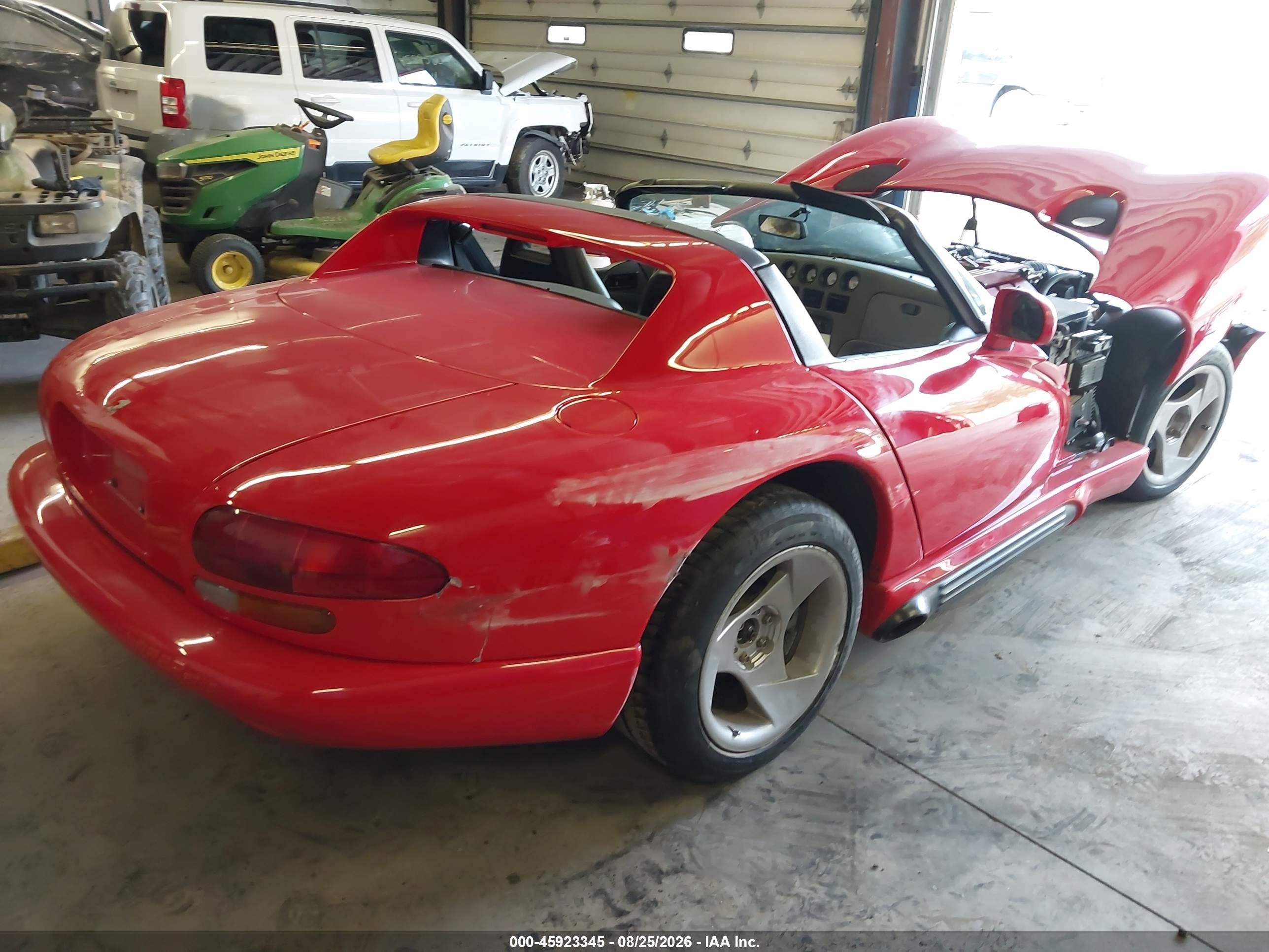 1994 Dodge Viper Rt-10 Red vin: 1B3BR65E1RV100681
