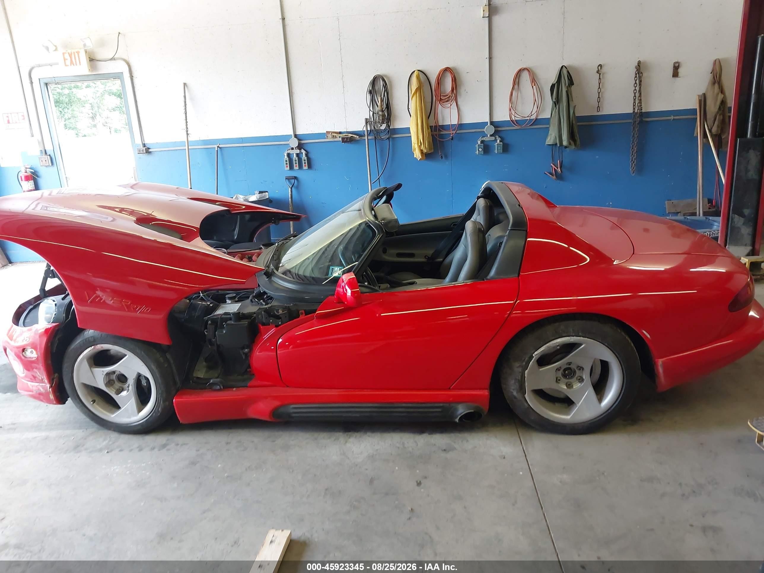 1994 Dodge Viper Rt-10 Red vin: 1B3BR65E1RV100681