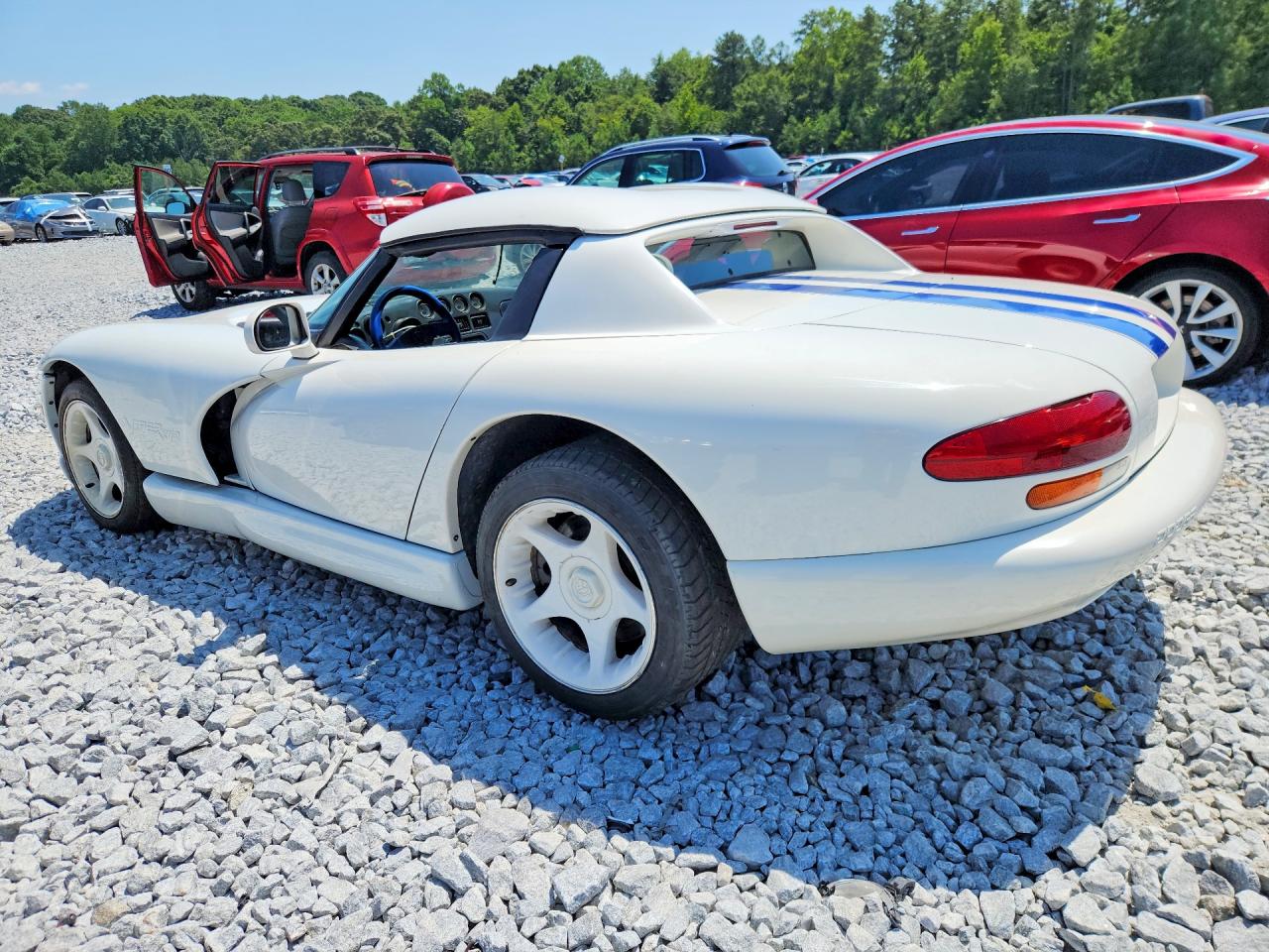 1996 Dodge Viper Rt-10 Белый vin: 1B3BR65E3TV100060