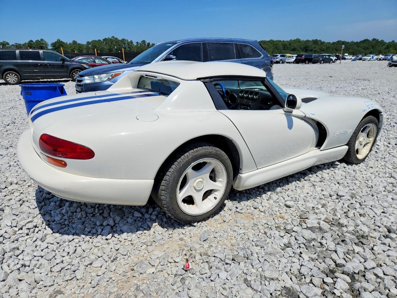 1996 Dodge Viper Rt-10 Белый vin: 1B3BR65E3TV100060