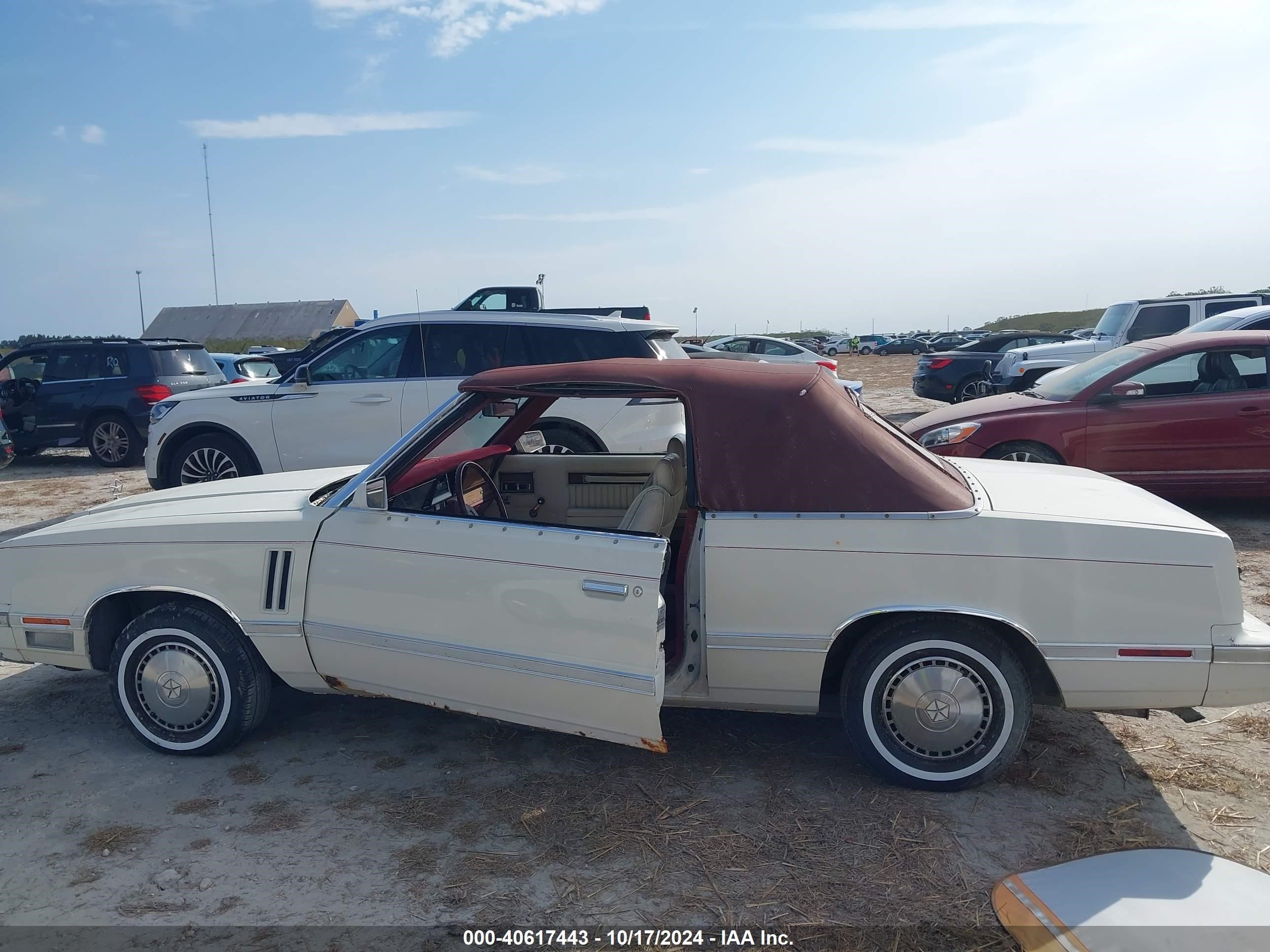 1983 Dodge 400   White vin: 1B3BV55C8DG180577