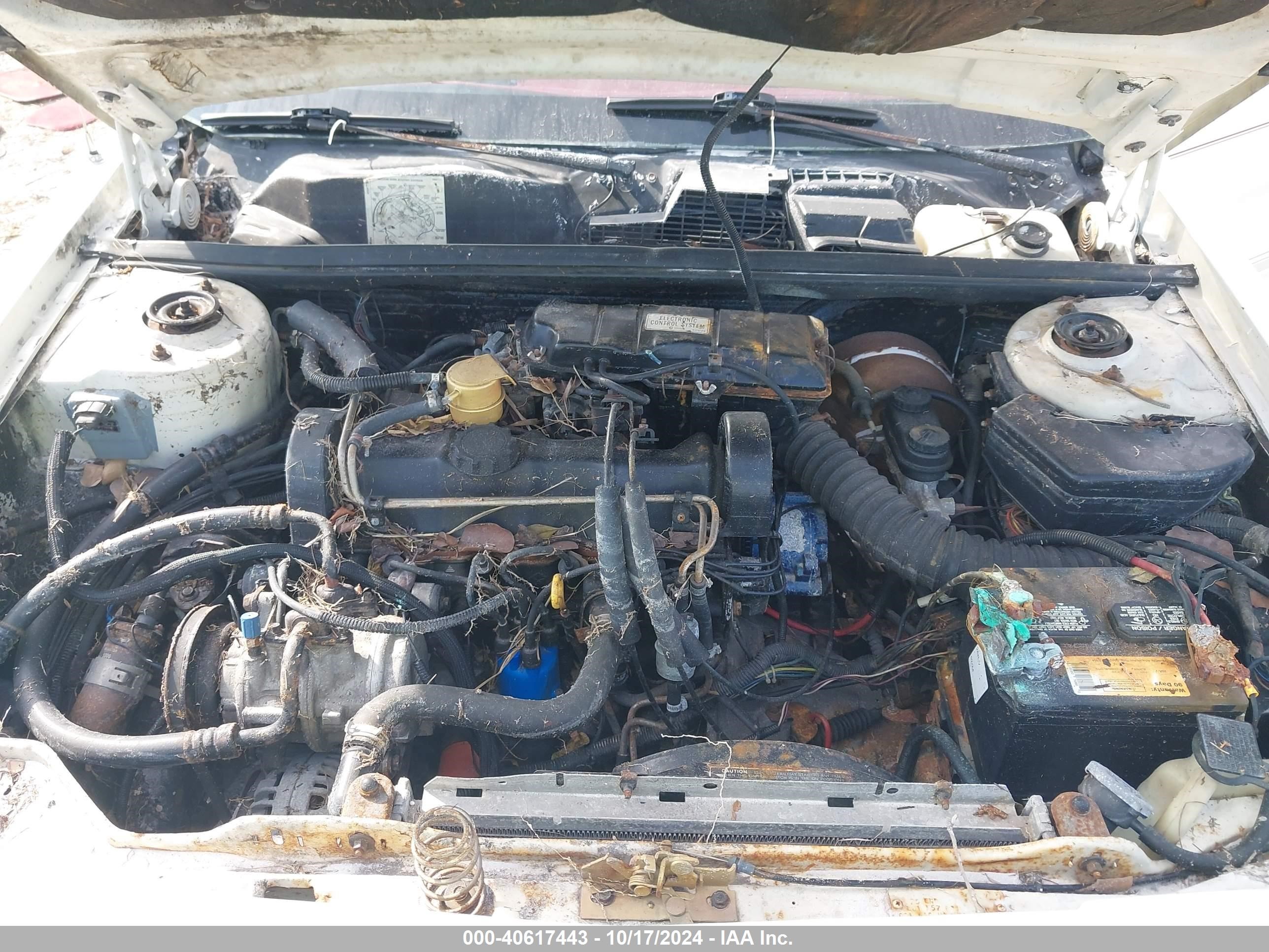 1983 Dodge 400   White vin: 1B3BV55C8DG180577