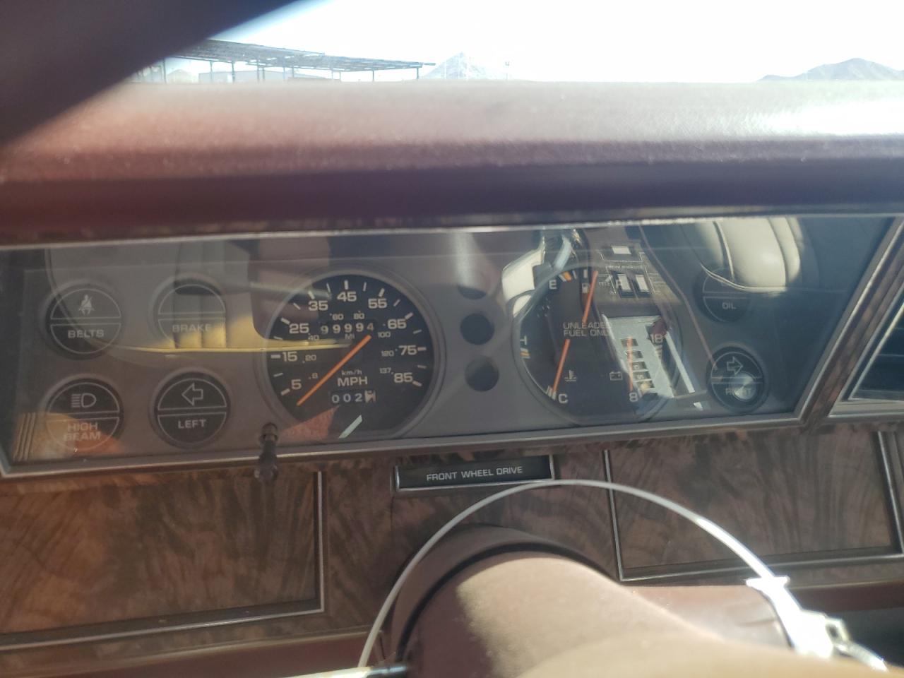 1986 Dodge 600 Maroon vin: 1B3BV55D5GG235791