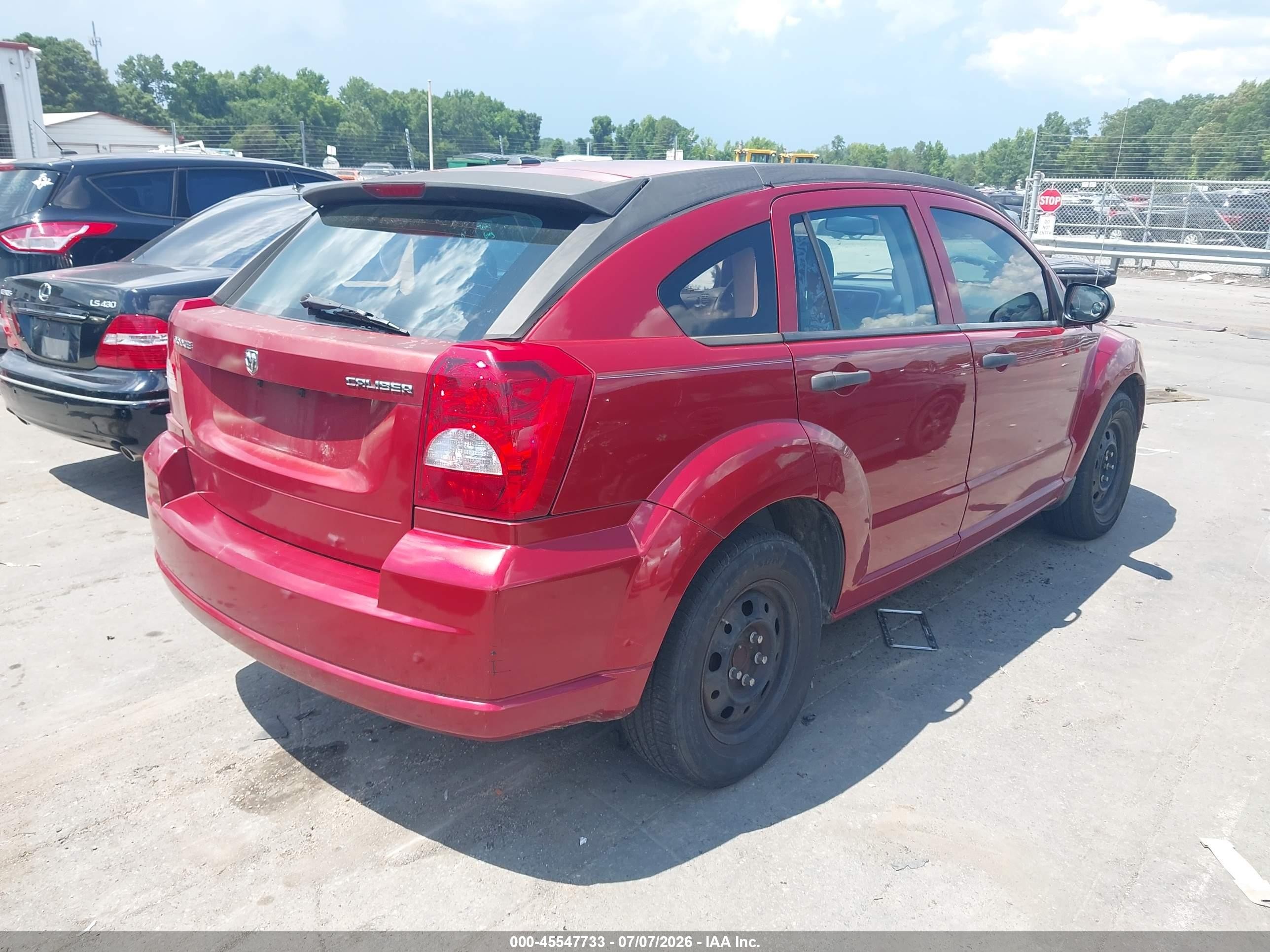 2011 Dodge Caliber Express Красный vin: 1B3CB1HA7BD111202