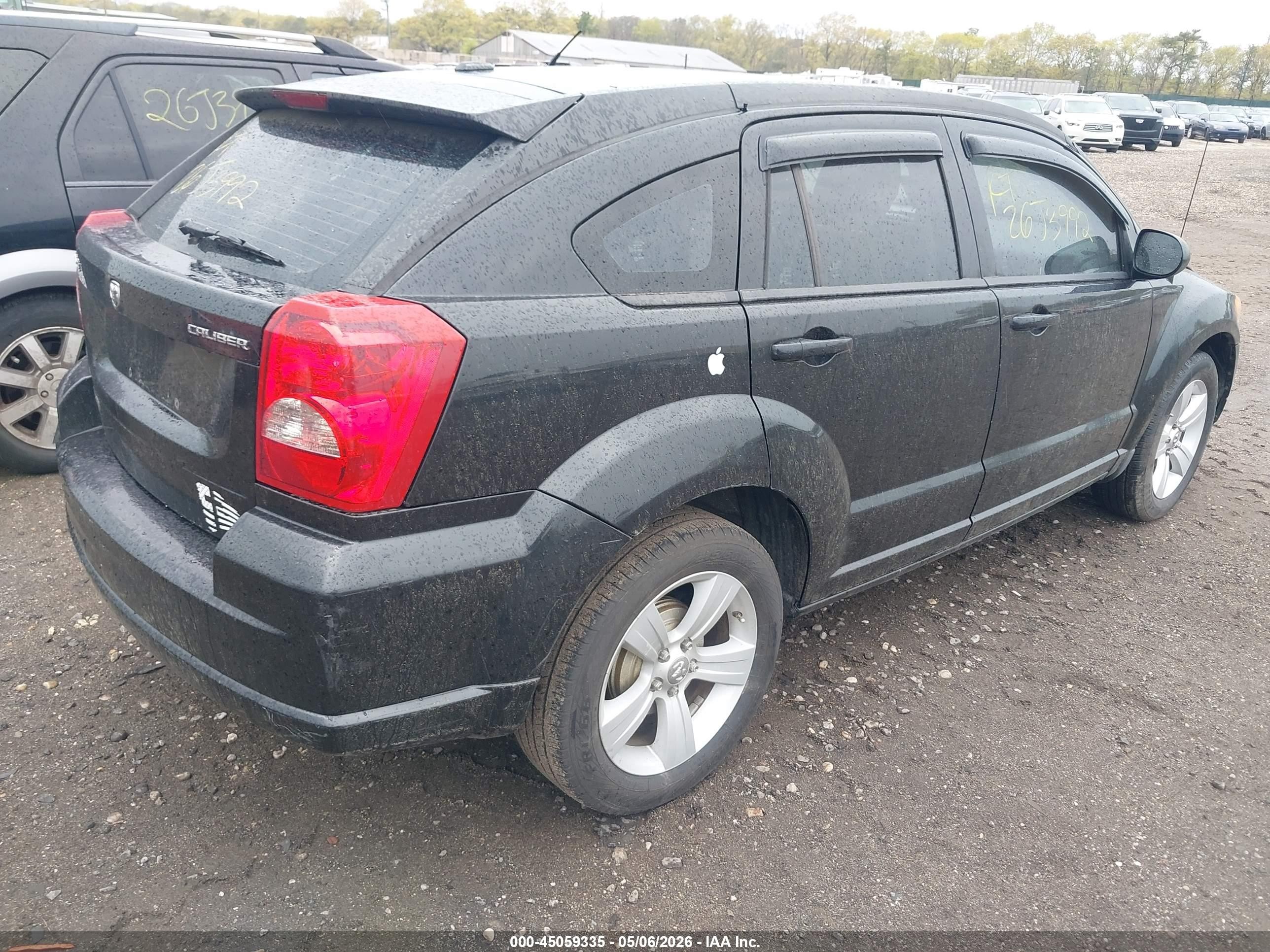 2011 Dodge Caliber Mainstreet Black vin: 1B3CB3HA0BD107911