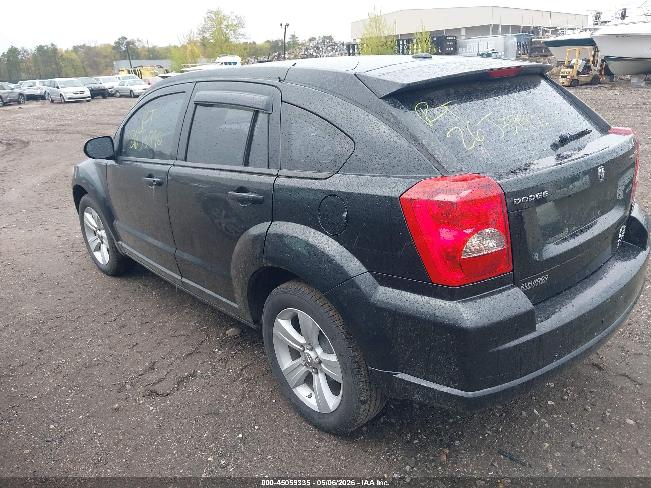 2011 Dodge Caliber Mainstreet Black vin: 1B3CB3HA0BD107911