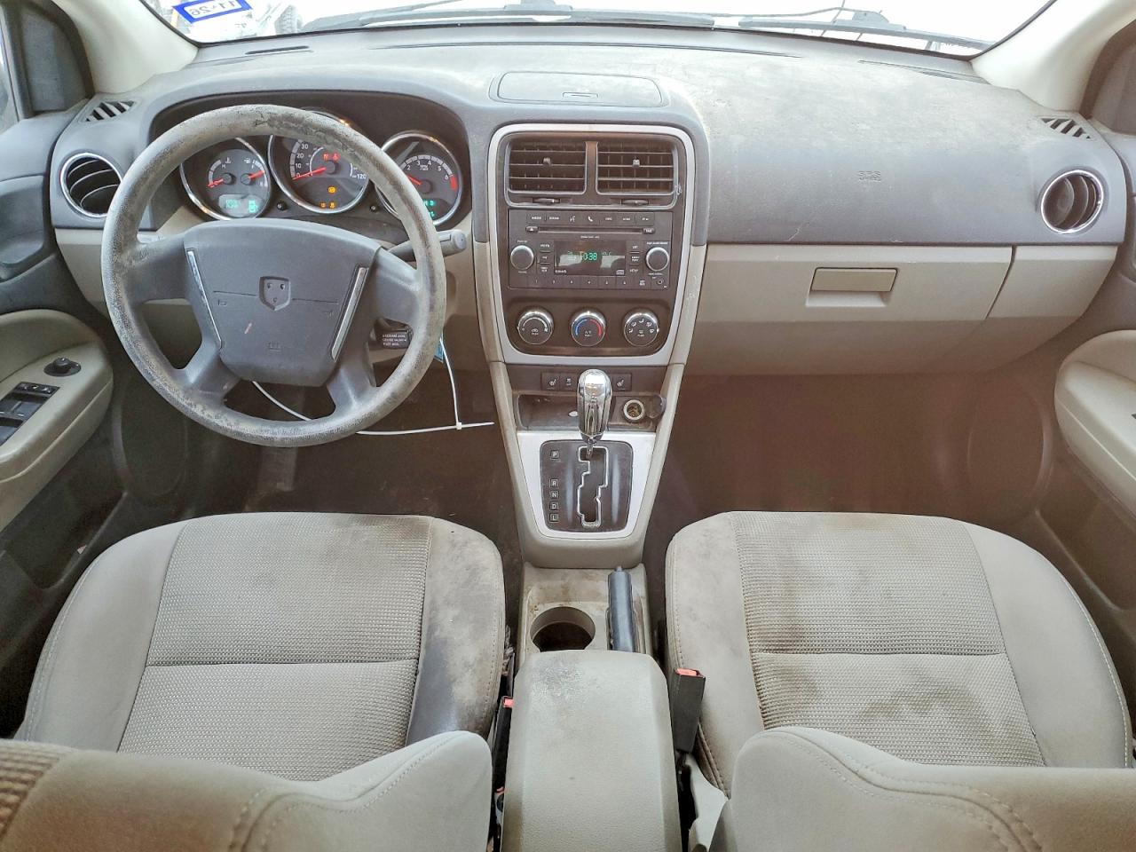 2011 Dodge Caliber Mainstreet White vin: 1B3CB3HA0BD116768