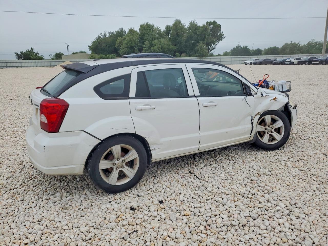 2011 Dodge Caliber Mainstreet White vin: 1B3CB3HA0BD116768