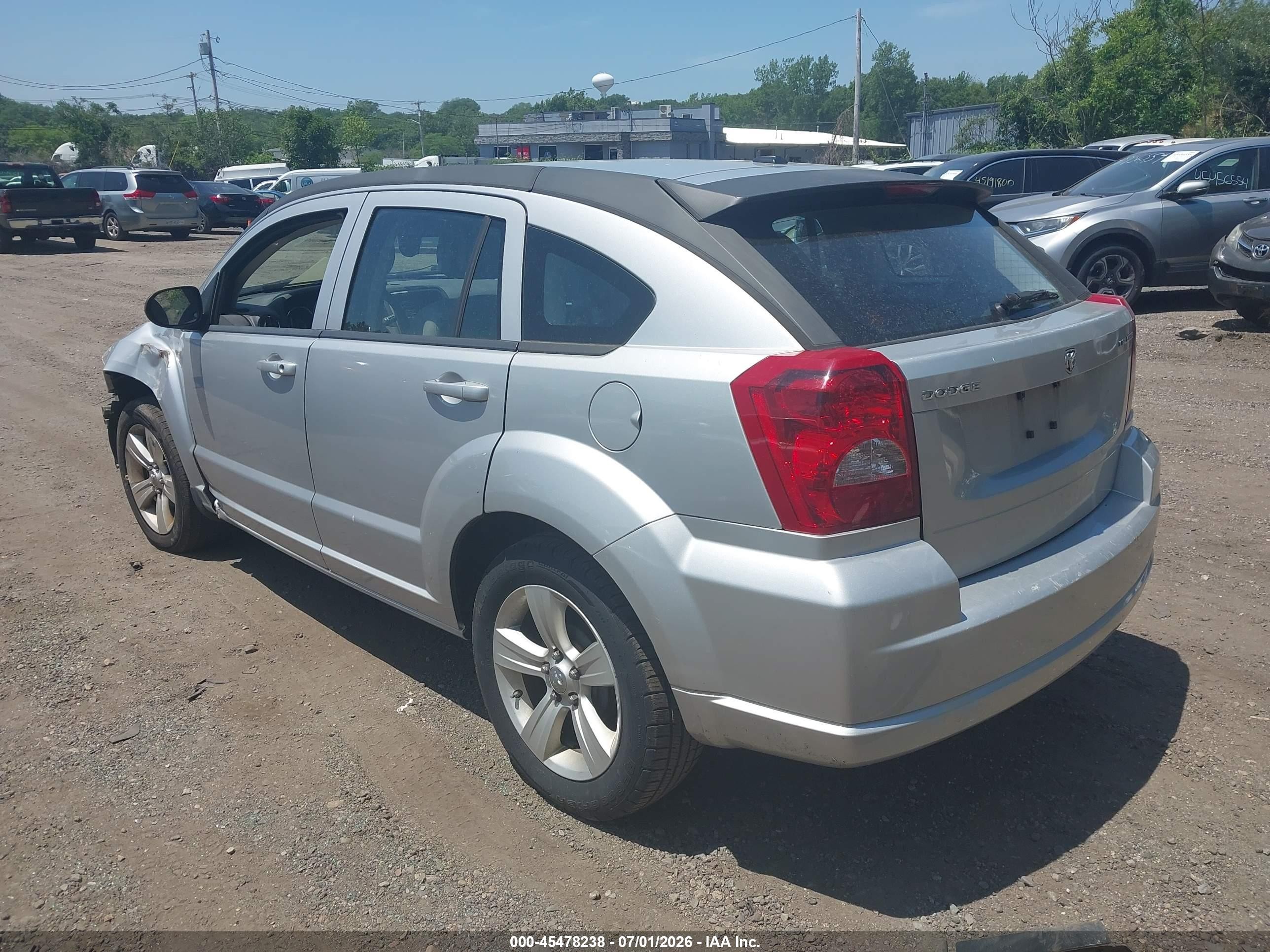 2011 Dodge Caliber Mainstreet Серебряный vin: 1B3CB3HA0BD156381
