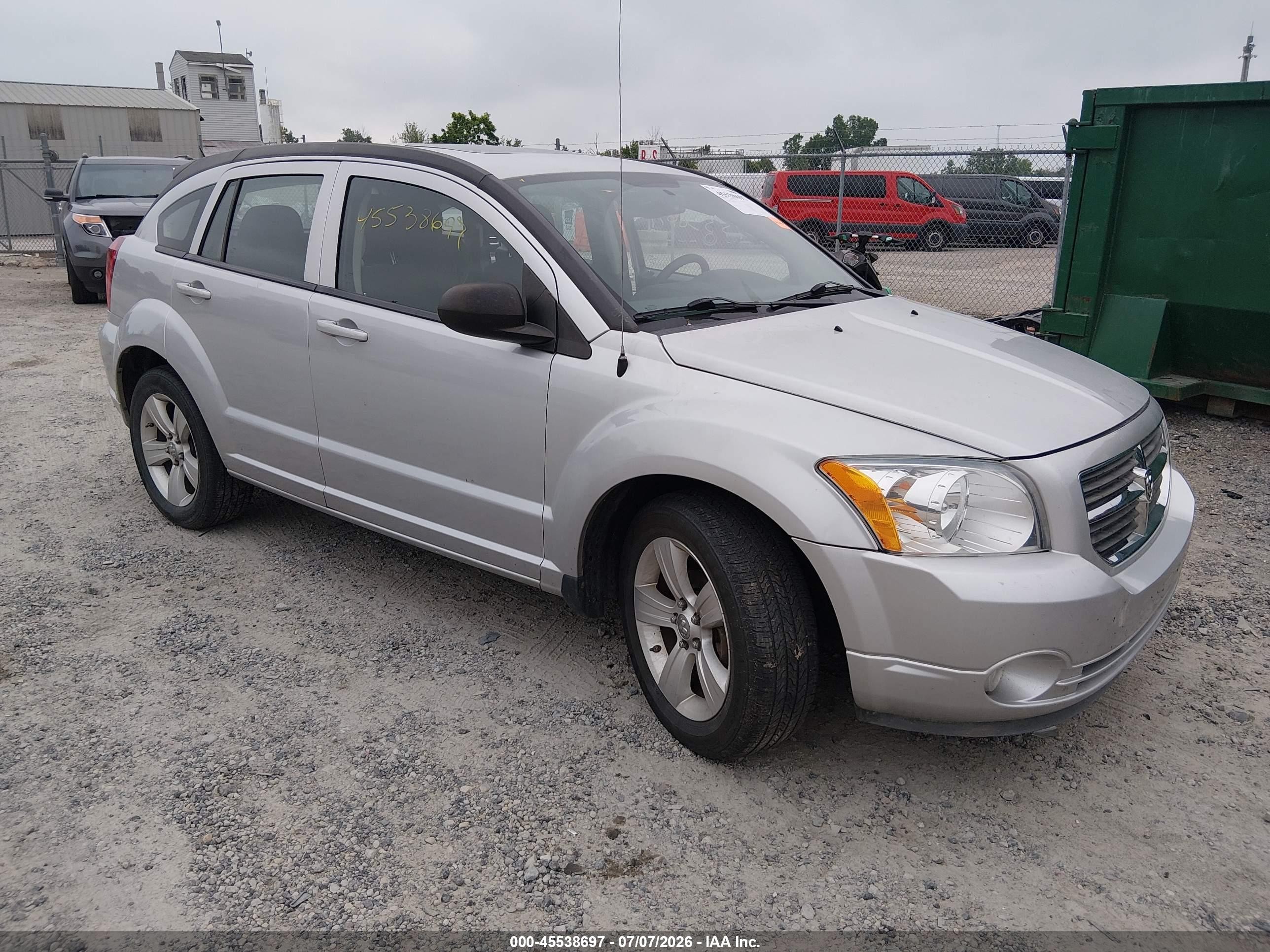 2011 Dodge Caliber Mainstreet Silver vin: 1B3CB3HA0BD182558