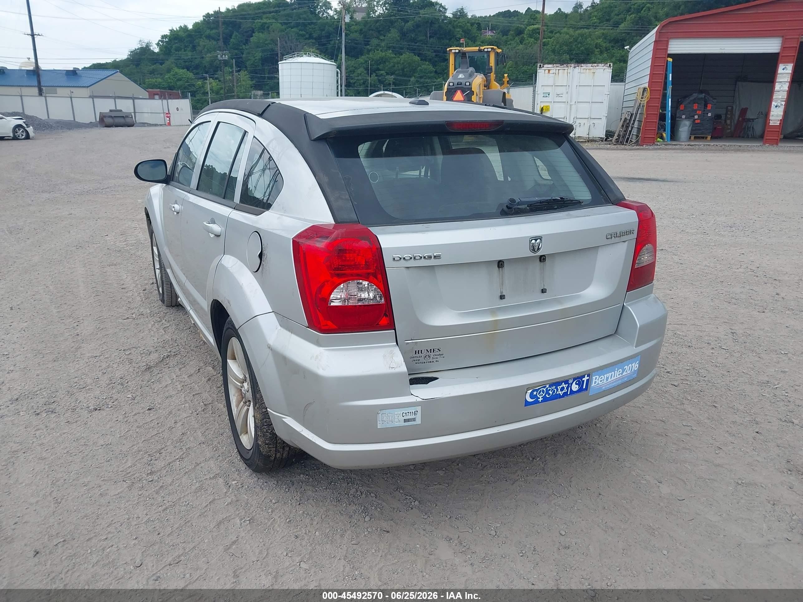 2011 Dodge Caliber Mainstreet Серебряный vin: 1B3CB3HA0BD261969