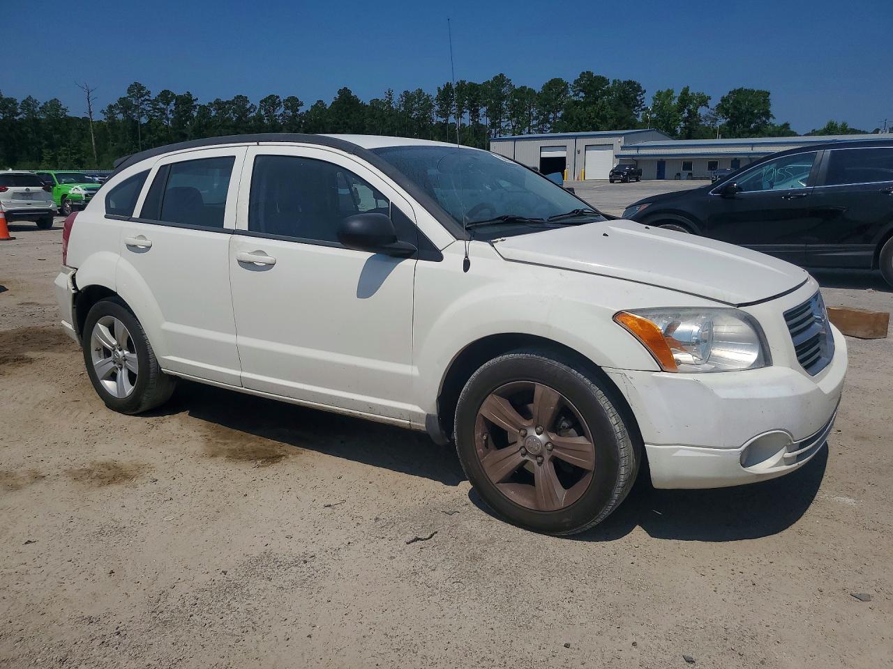 2010 Dodge Caliber Mainstreet White vin: 1B3CB3HA1AD604464