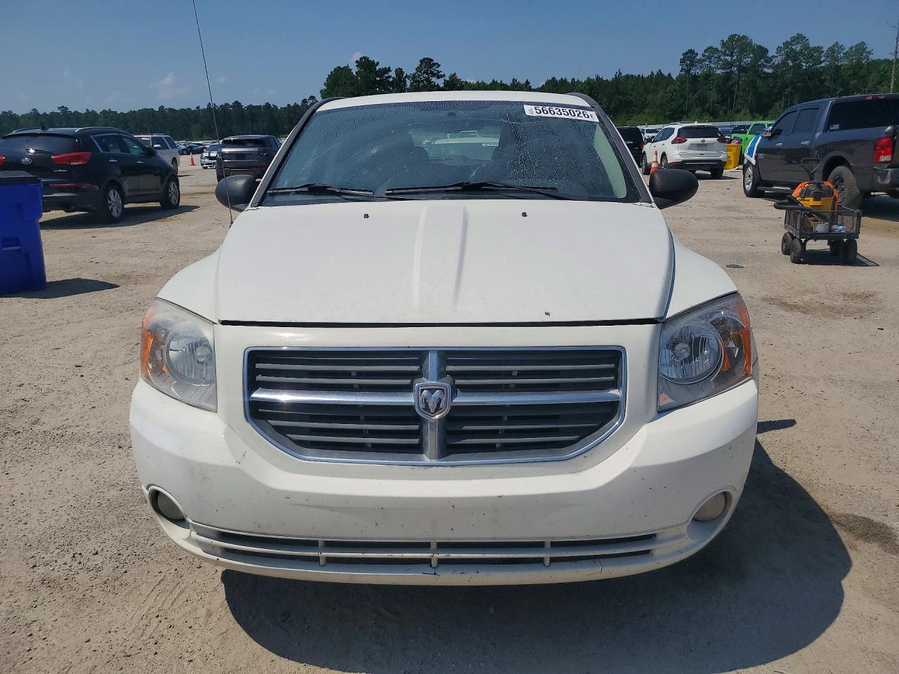 2010 Dodge Caliber Mainstreet White vin: 1B3CB3HA1AD604464