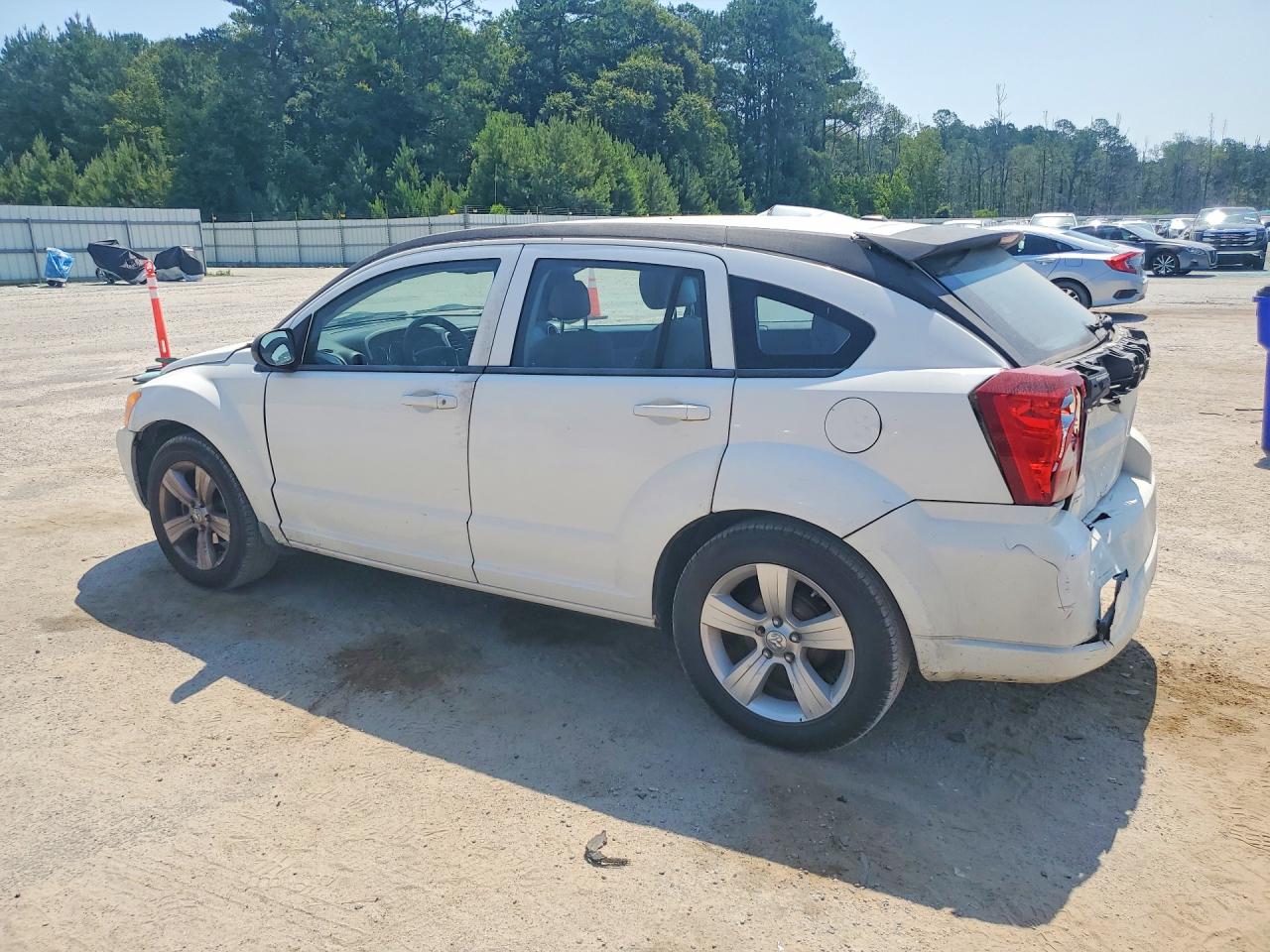 2010 Dodge Caliber Mainstreet White vin: 1B3CB3HA1AD604464