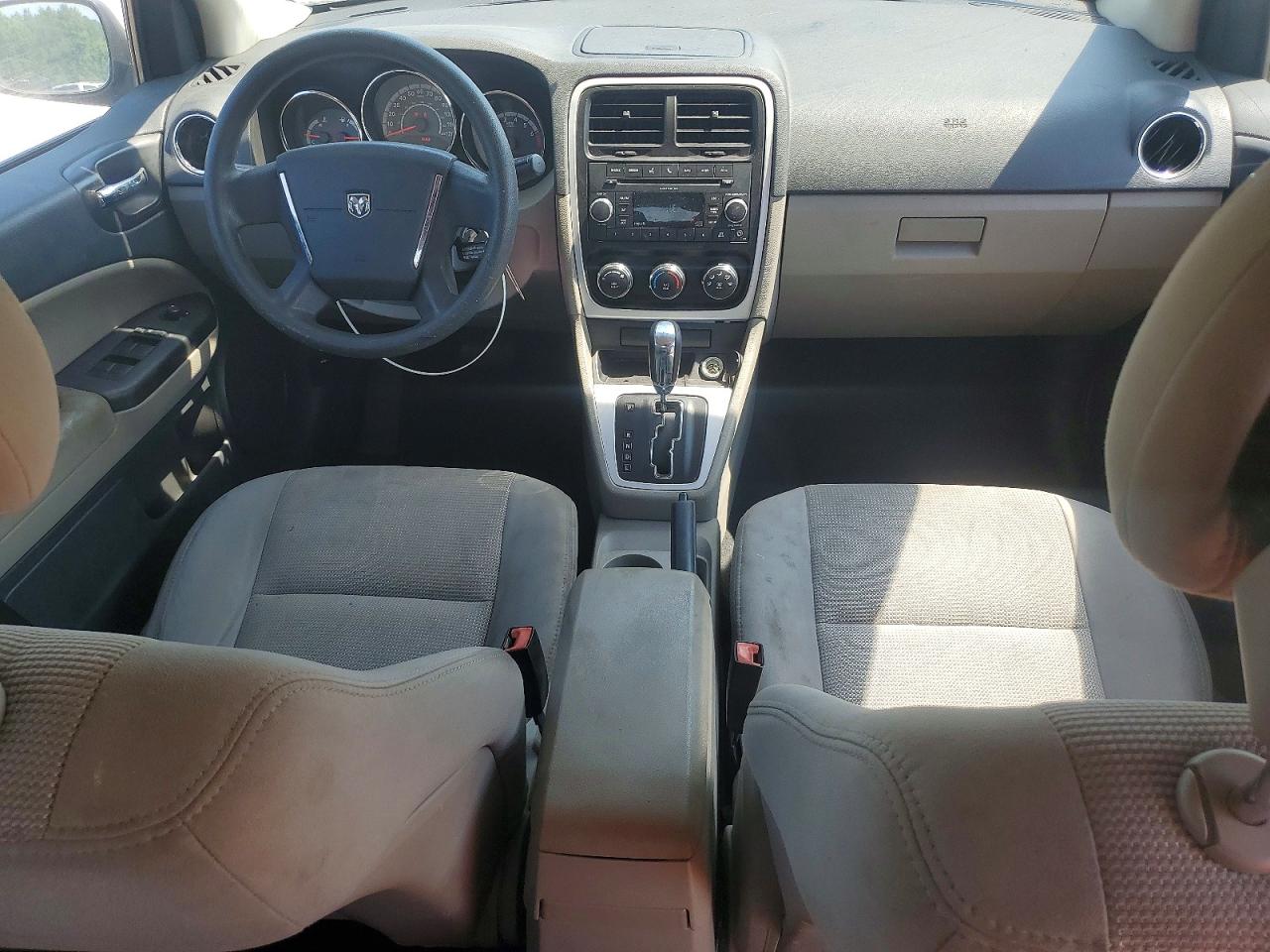 2010 Dodge Caliber Mainstreet White vin: 1B3CB3HA1AD604464