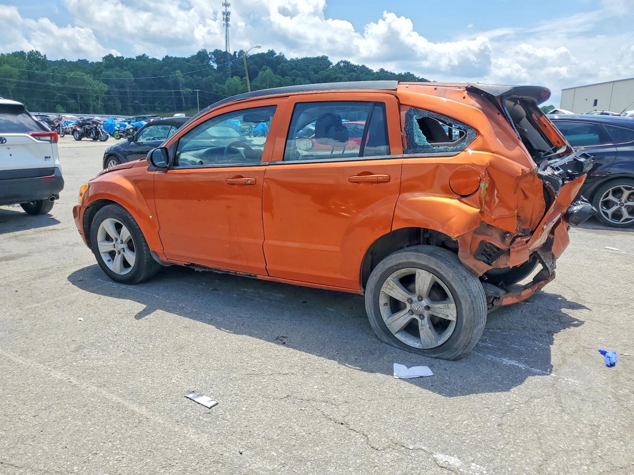 2011 Dodge Caliber Mainstreet Orange vin: 1B3CB3HA1BD147849