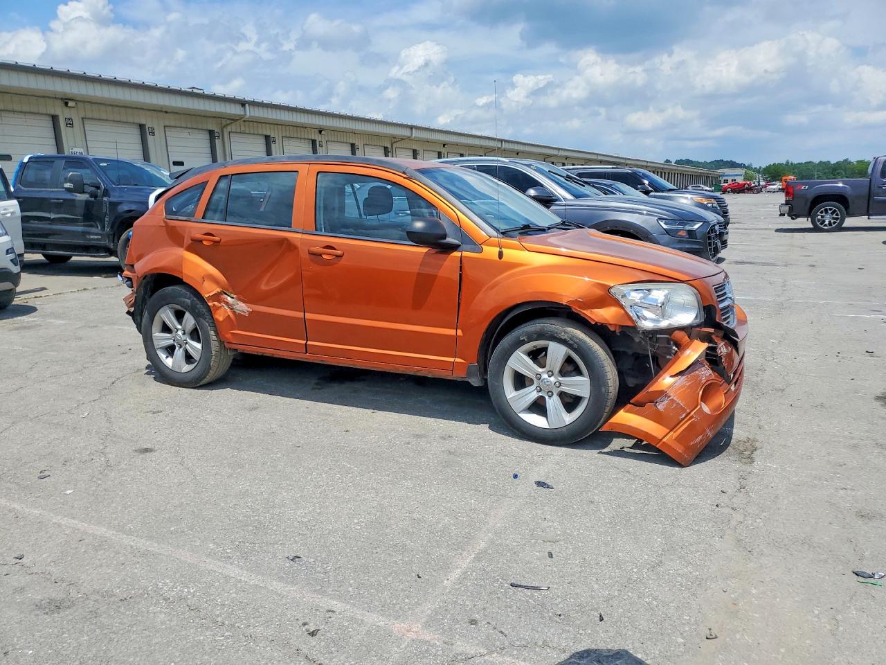 2011 Dodge Caliber Mainstreet Orange vin: 1B3CB3HA1BD147849