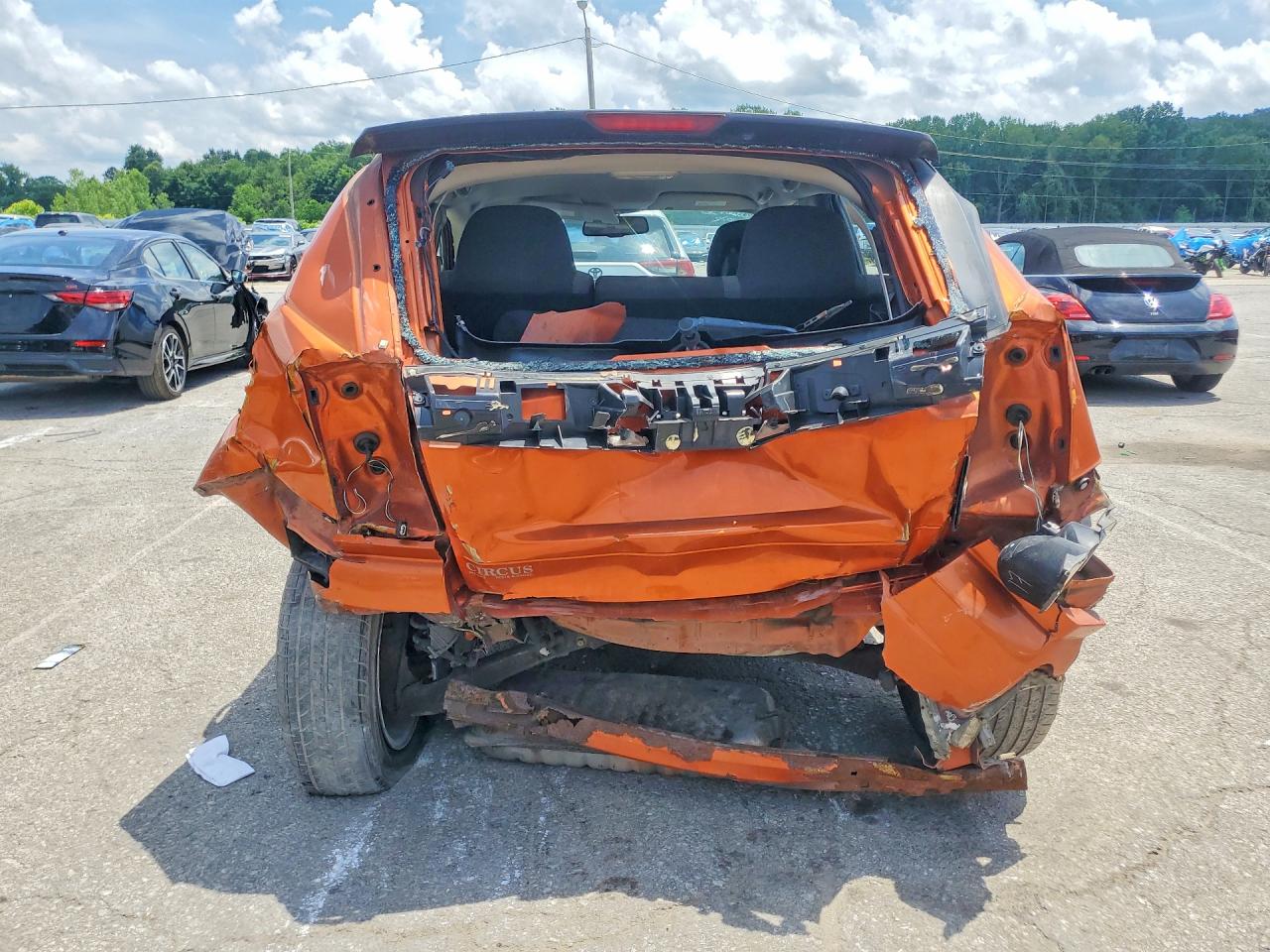 2011 Dodge Caliber Mainstreet Orange vin: 1B3CB3HA1BD147849