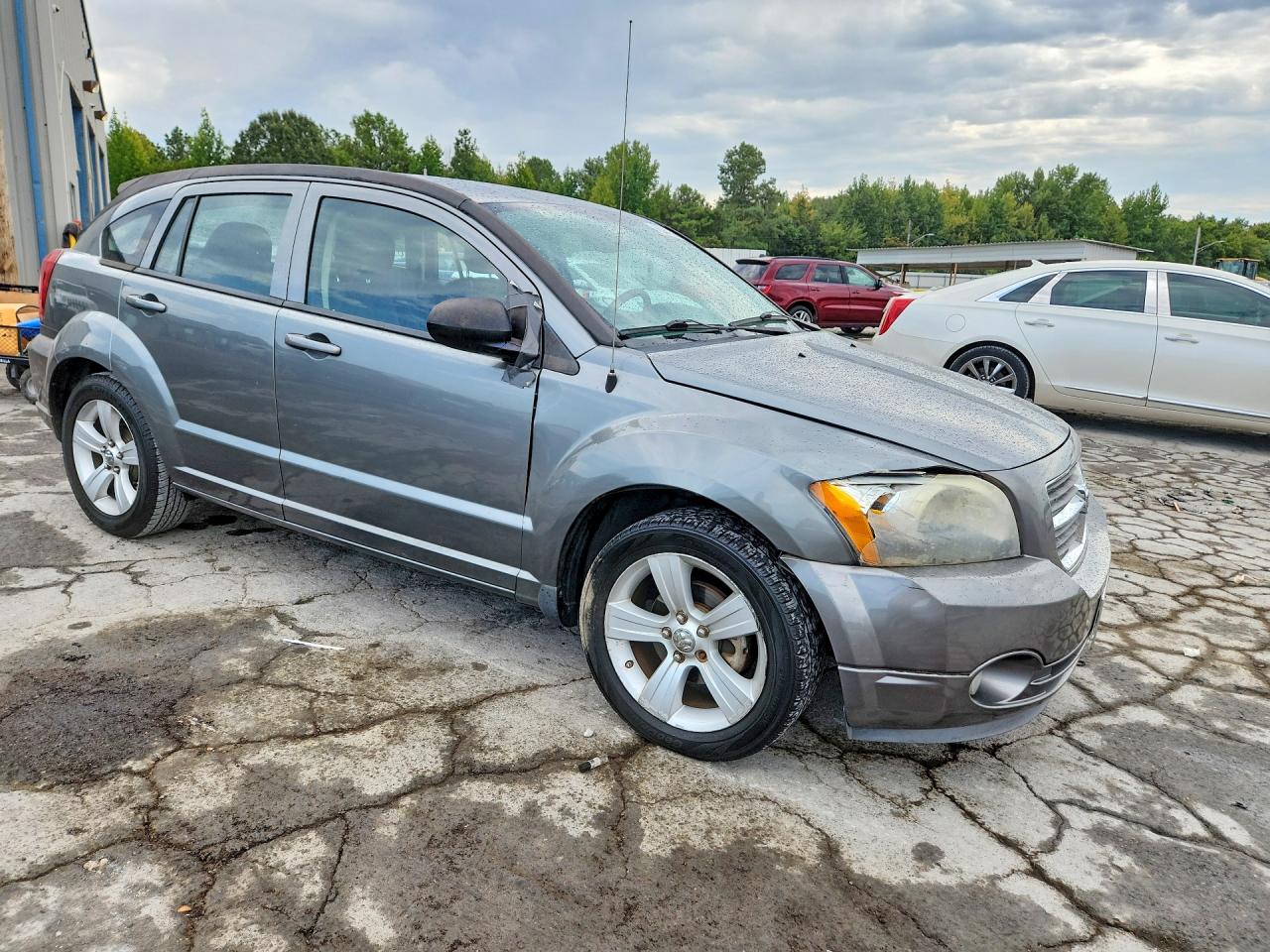 2011 Dodge Caliber Mainstreet Gray vin: 1B3CB3HA2BD254635