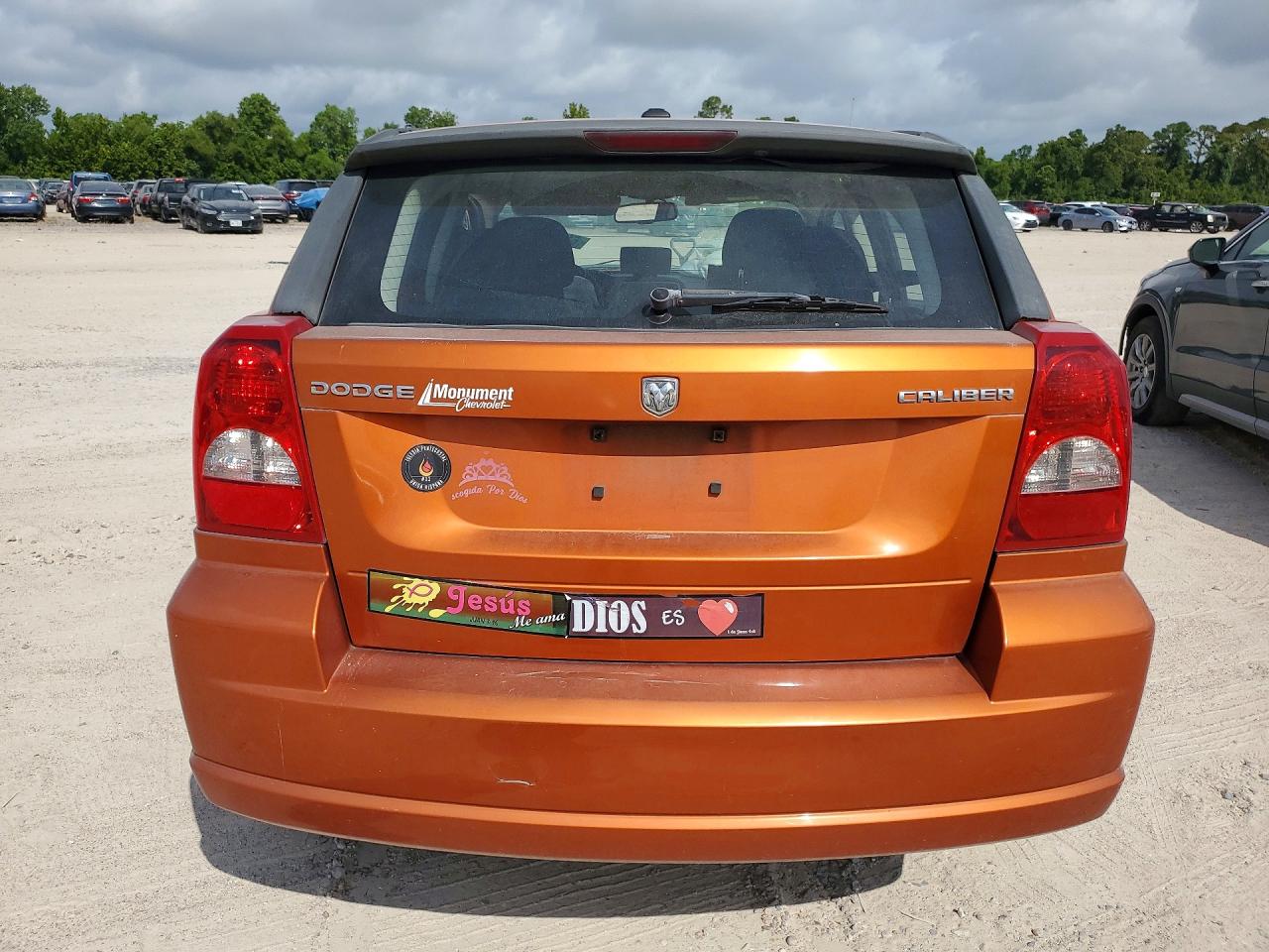 2011 Dodge Caliber Mainstreet Orange vin: 1B3CB3HA2BD262556