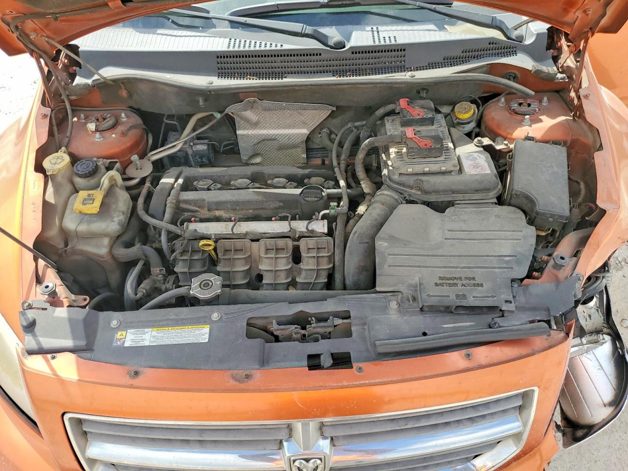 2011 Dodge Caliber Mainstreet Orange vin: 1B3CB3HA2BD262556