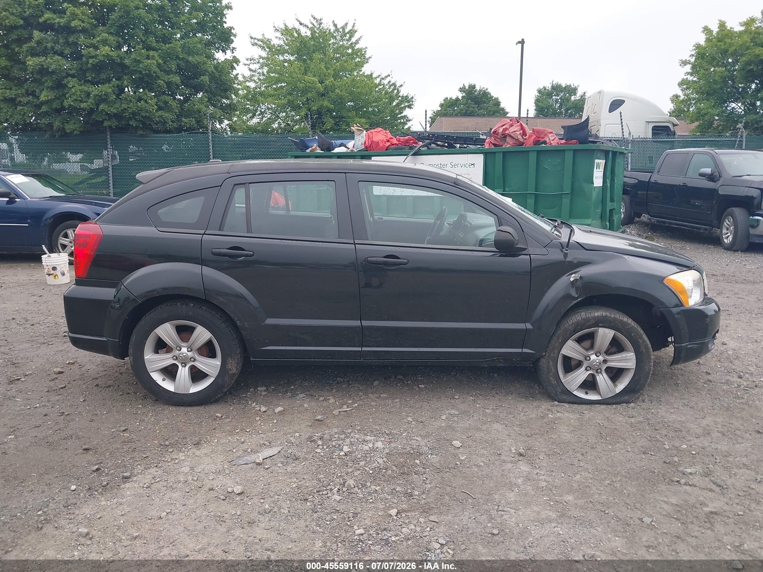 2011 Dodge Caliber Mainstreet Black vin: 1B3CB3HA3BD116506