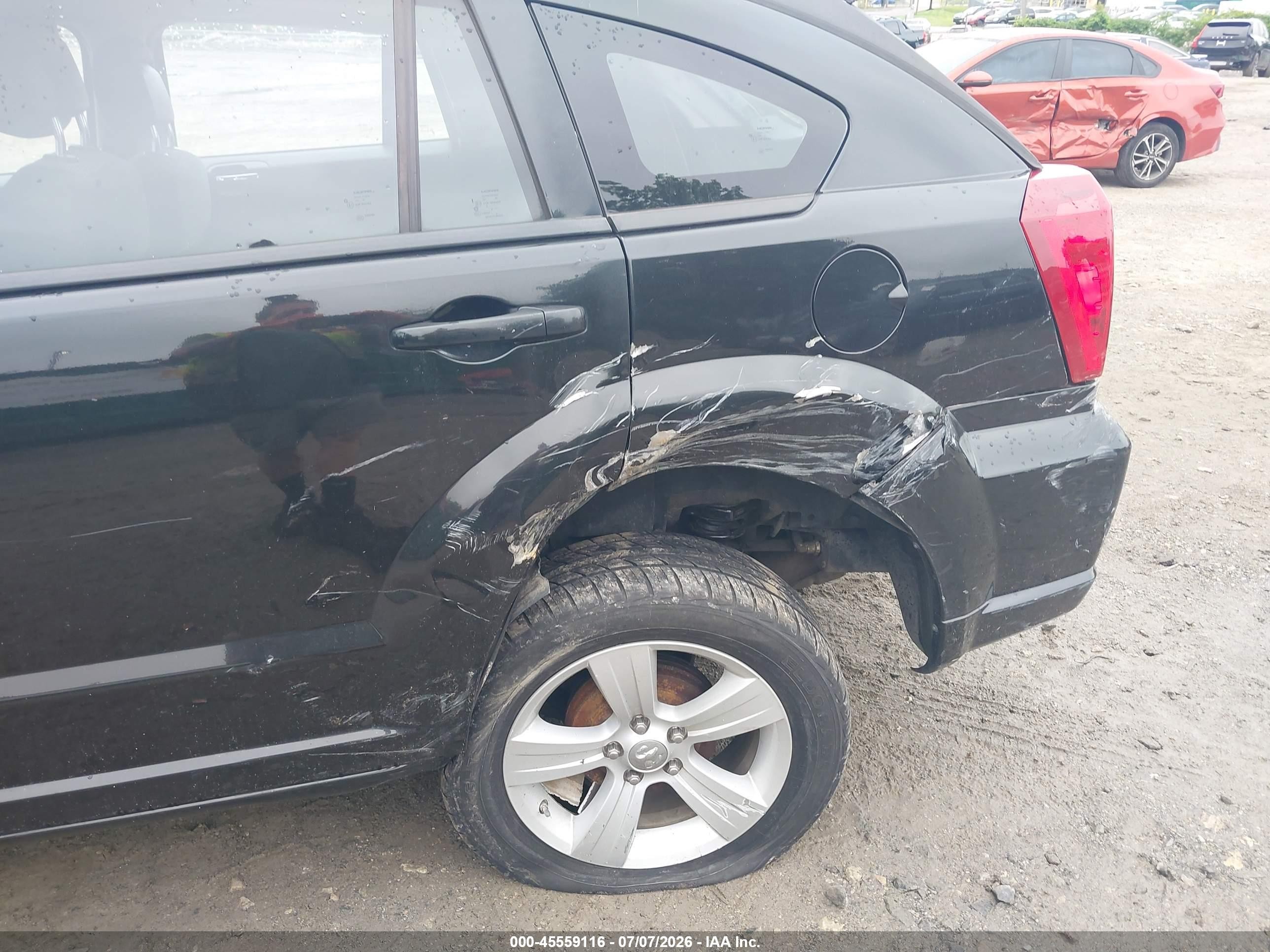 2011 Dodge Caliber Mainstreet Black vin: 1B3CB3HA3BD116506