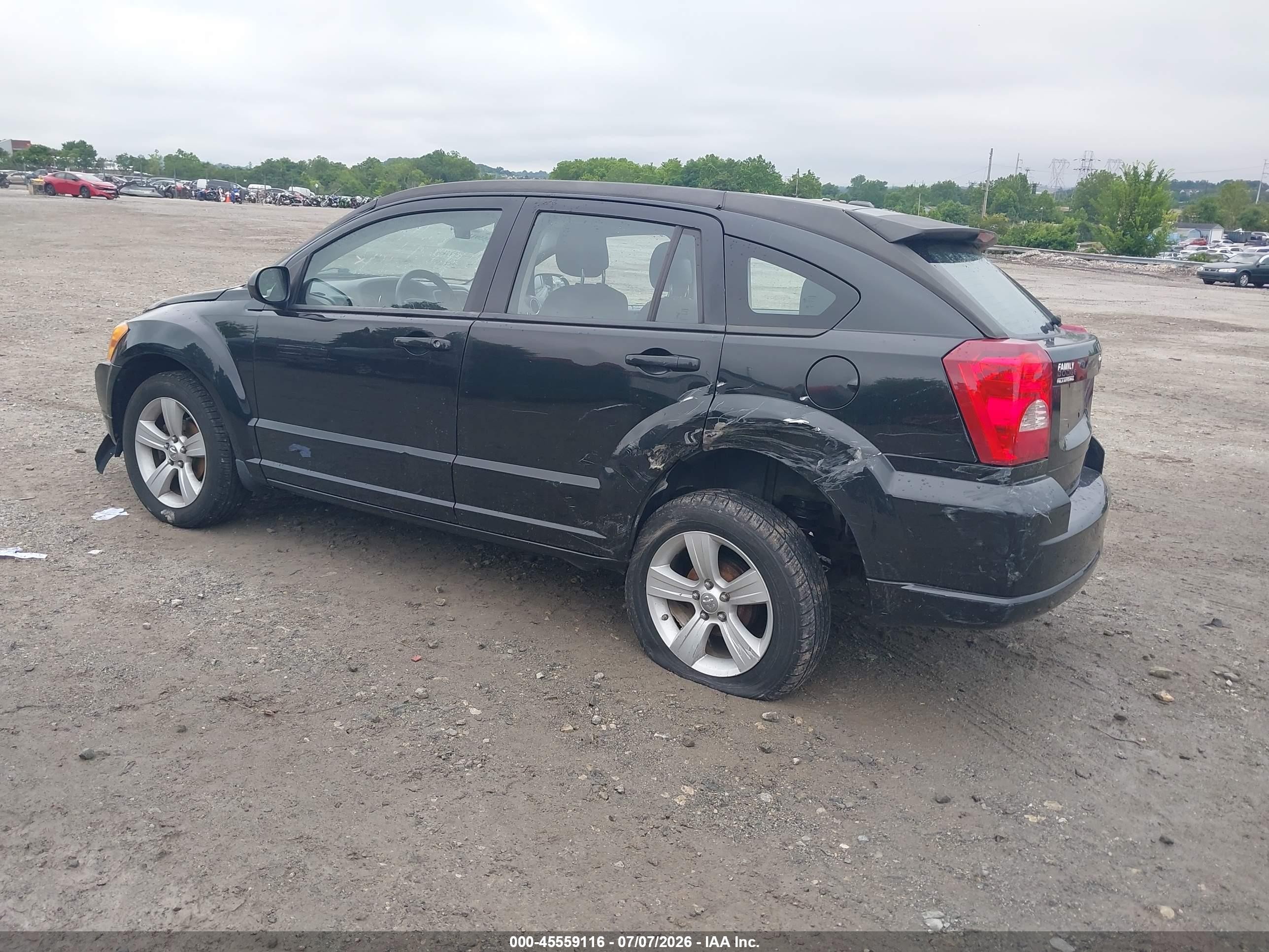 2011 Dodge Caliber Mainstreet Black vin: 1B3CB3HA3BD116506