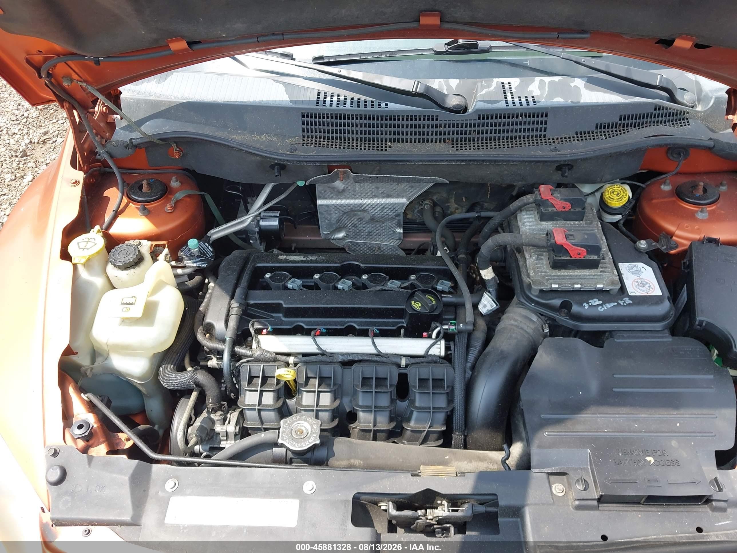 2011 Dodge Caliber Mainstreet Orange vin: 1B3CB3HA3BD132768