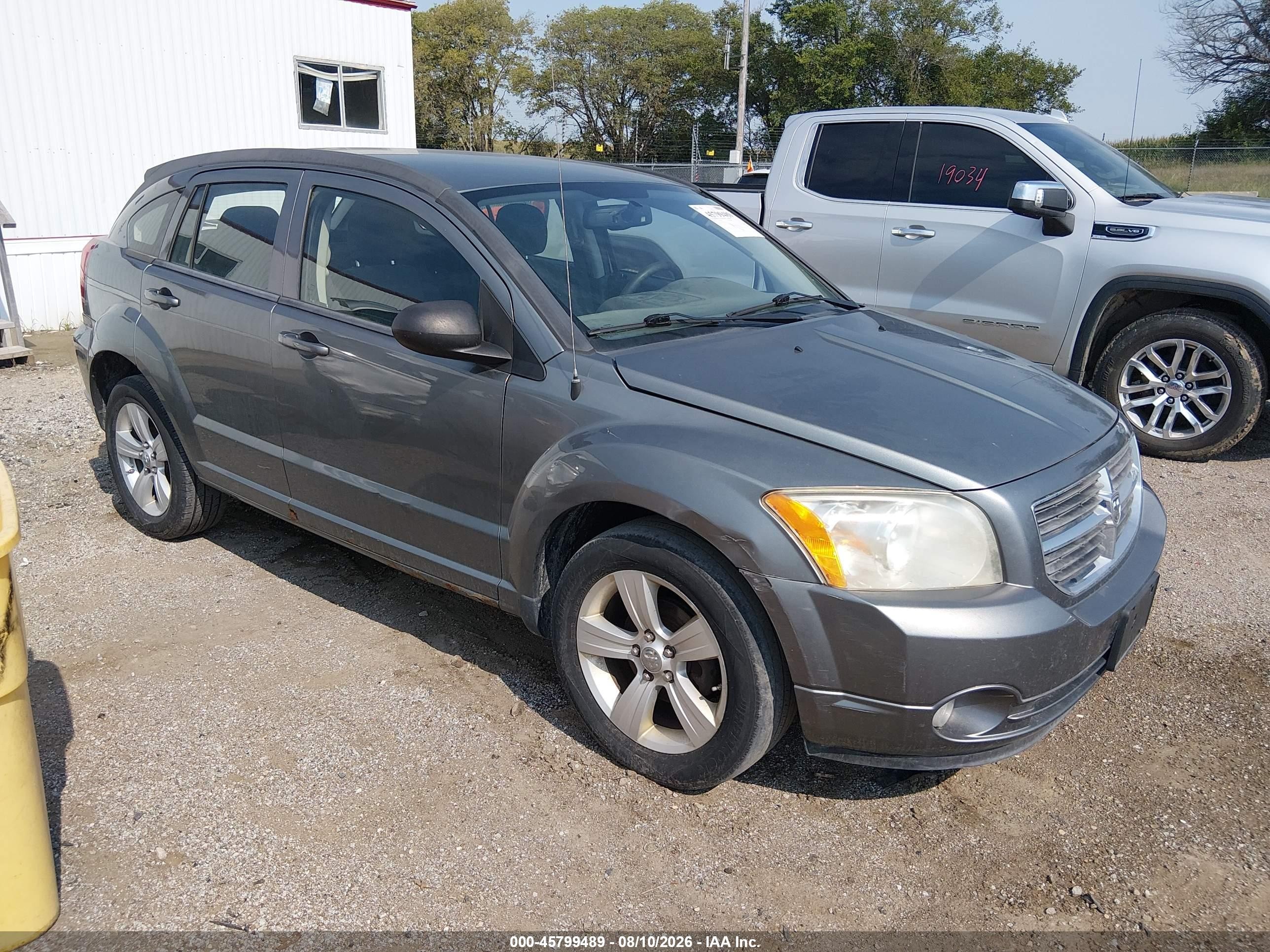 2011 Dodge Caliber Mainstreet Gray vin: 1B3CB3HA3BD269130