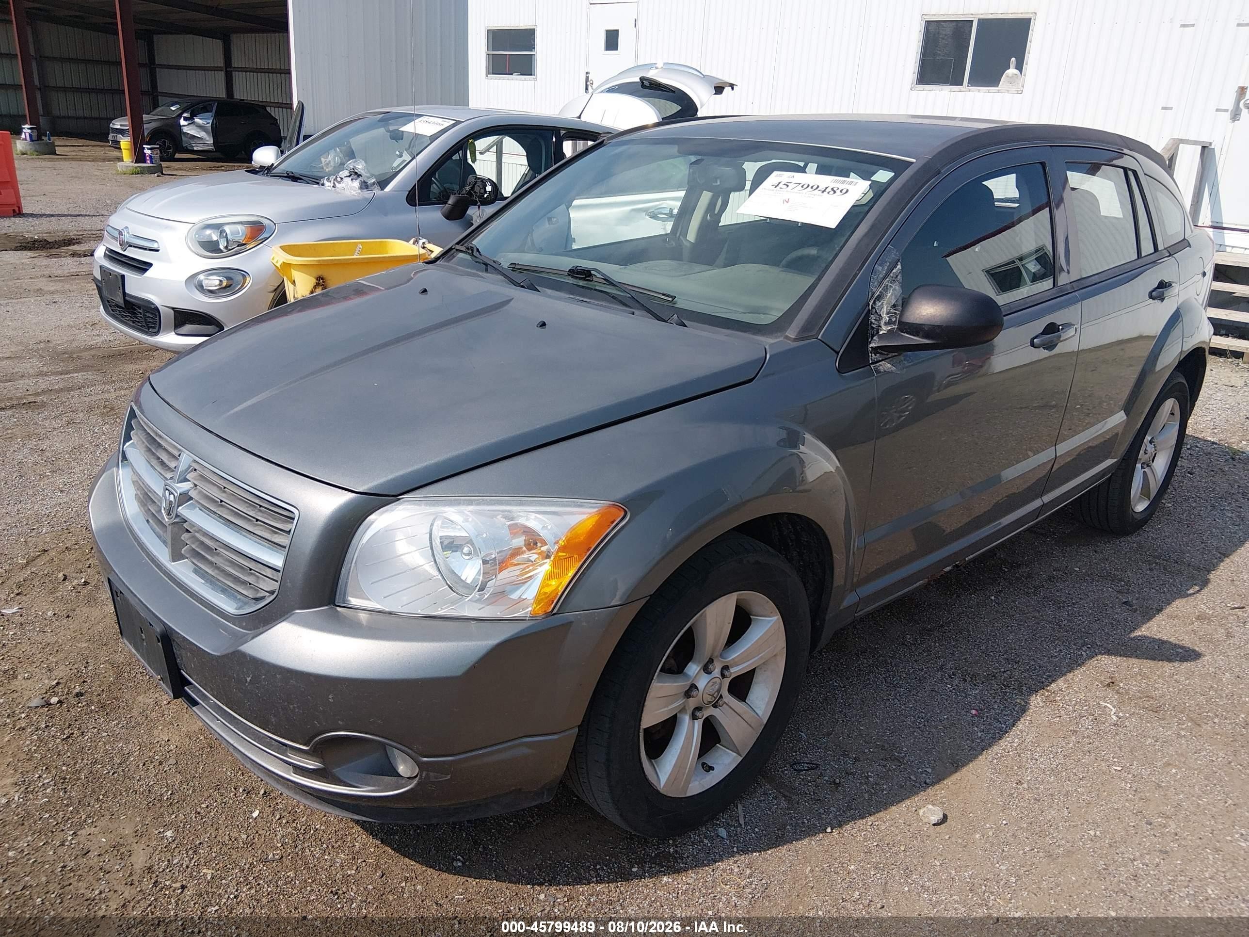 2011 Dodge Caliber Mainstreet Gray vin: 1B3CB3HA3BD269130