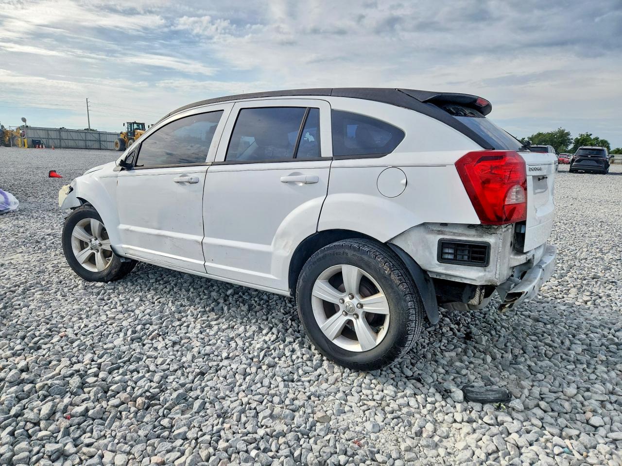 2011 Dodge Caliber Mainstreet White vin: 1B3CB3HA3BD298000