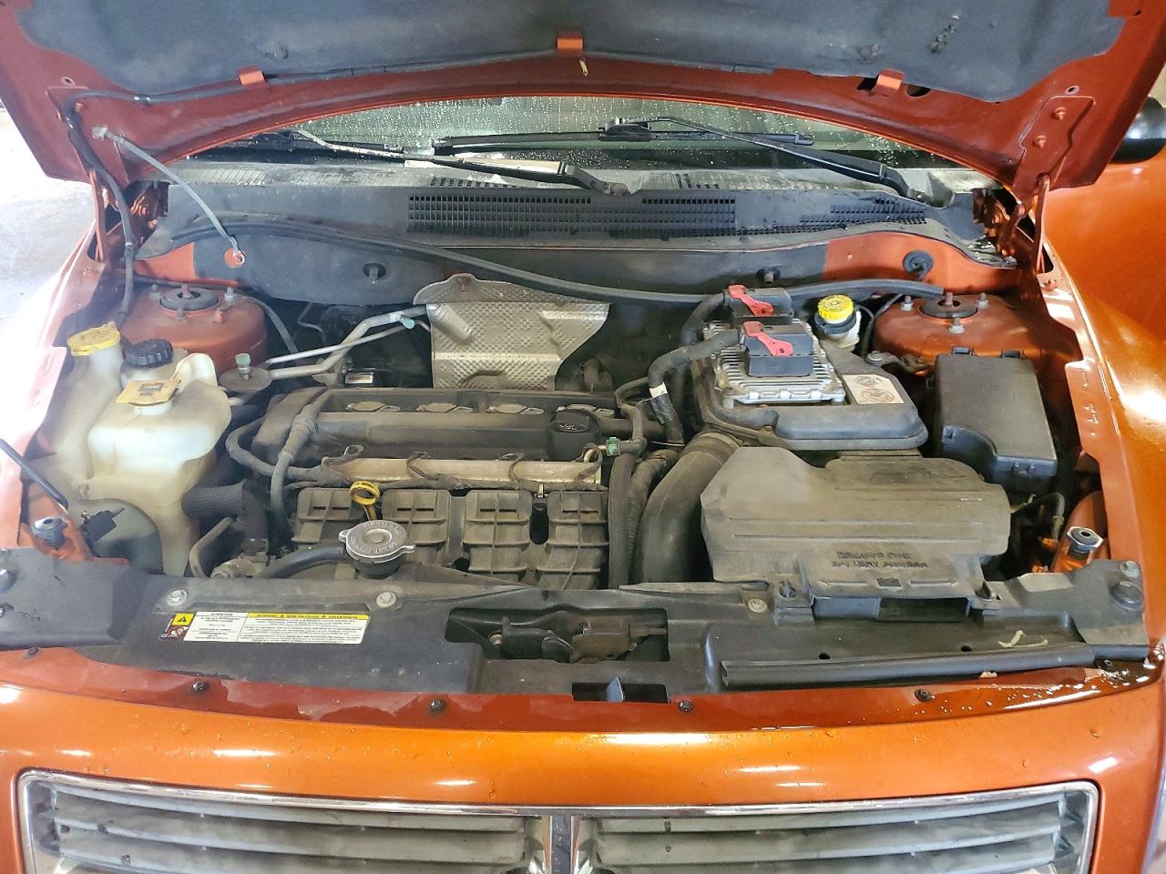 2011 Dodge Caliber Mainstreet Orange vin: 1B3CB3HA5BD107791