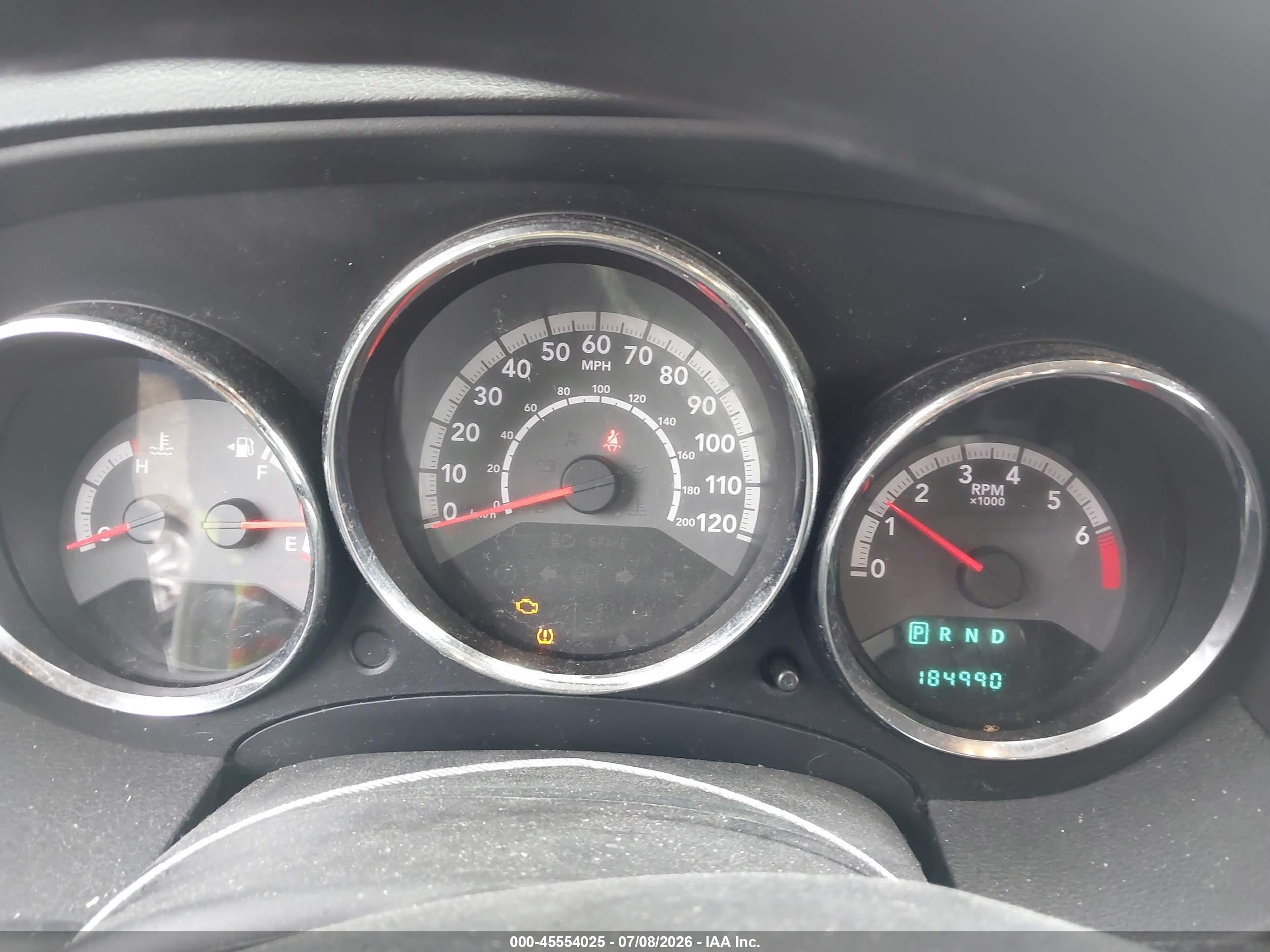 2011 Dodge Caliber Mainstreet White vin: 1B3CB3HA5BD118225