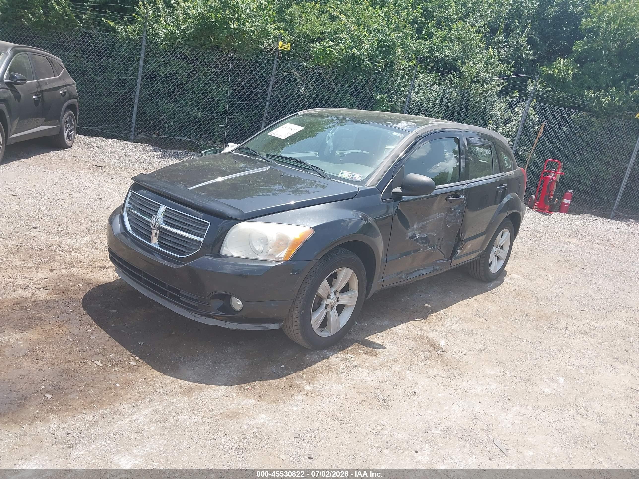 2011 Dodge Caliber Mainstreet Black vin: 1B3CB3HA5BD163276