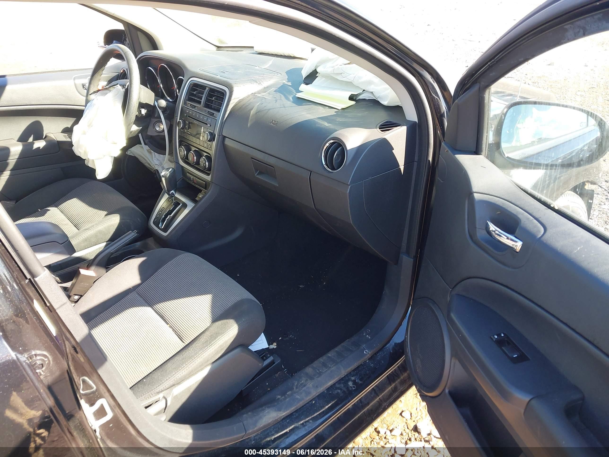2011 Dodge Caliber Mainstreet Black vin: 1B3CB3HA5BD227073