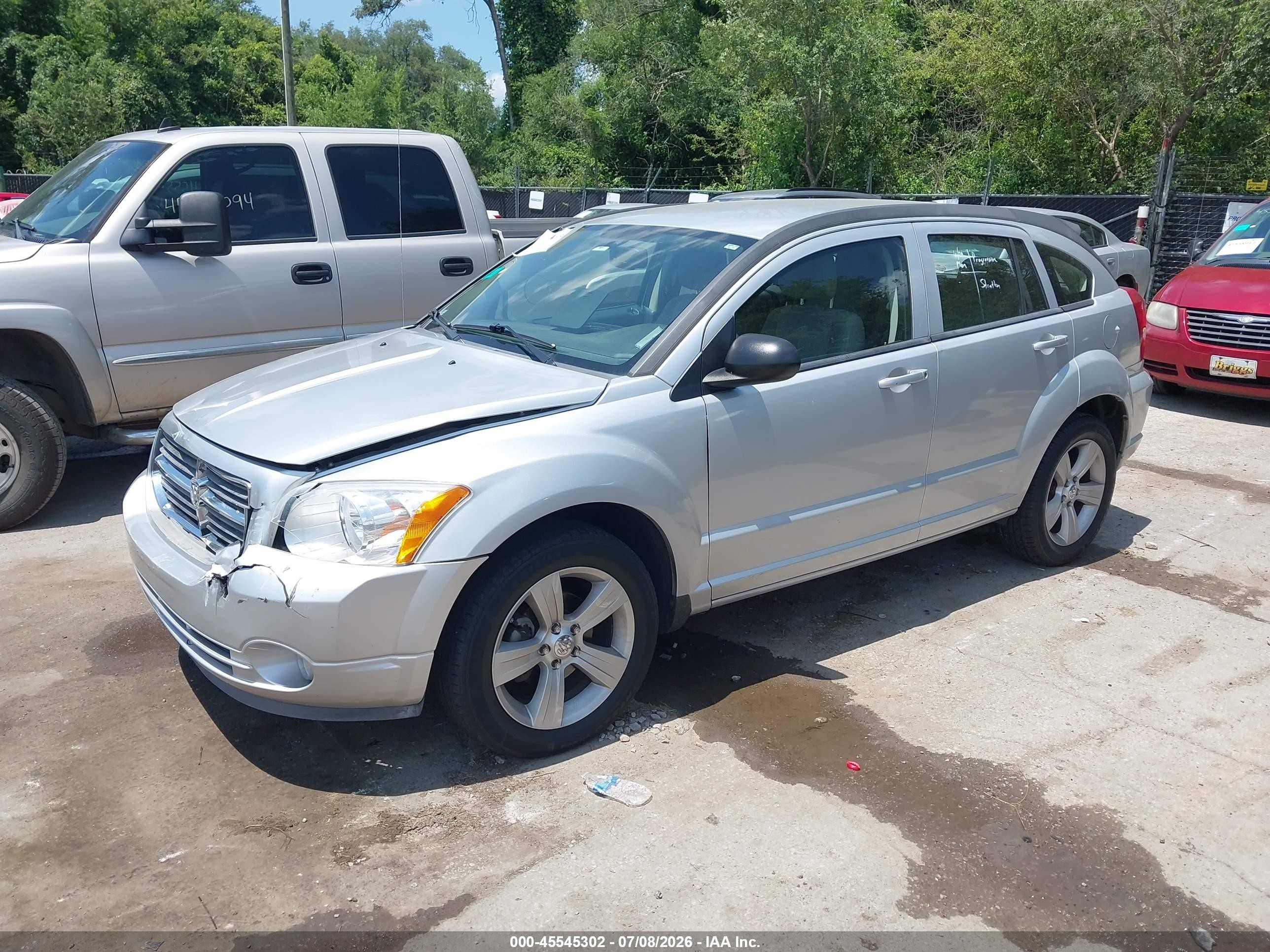 2011 Dodge Caliber Mainstreet Silver vin: 1B3CB3HA5BD257447