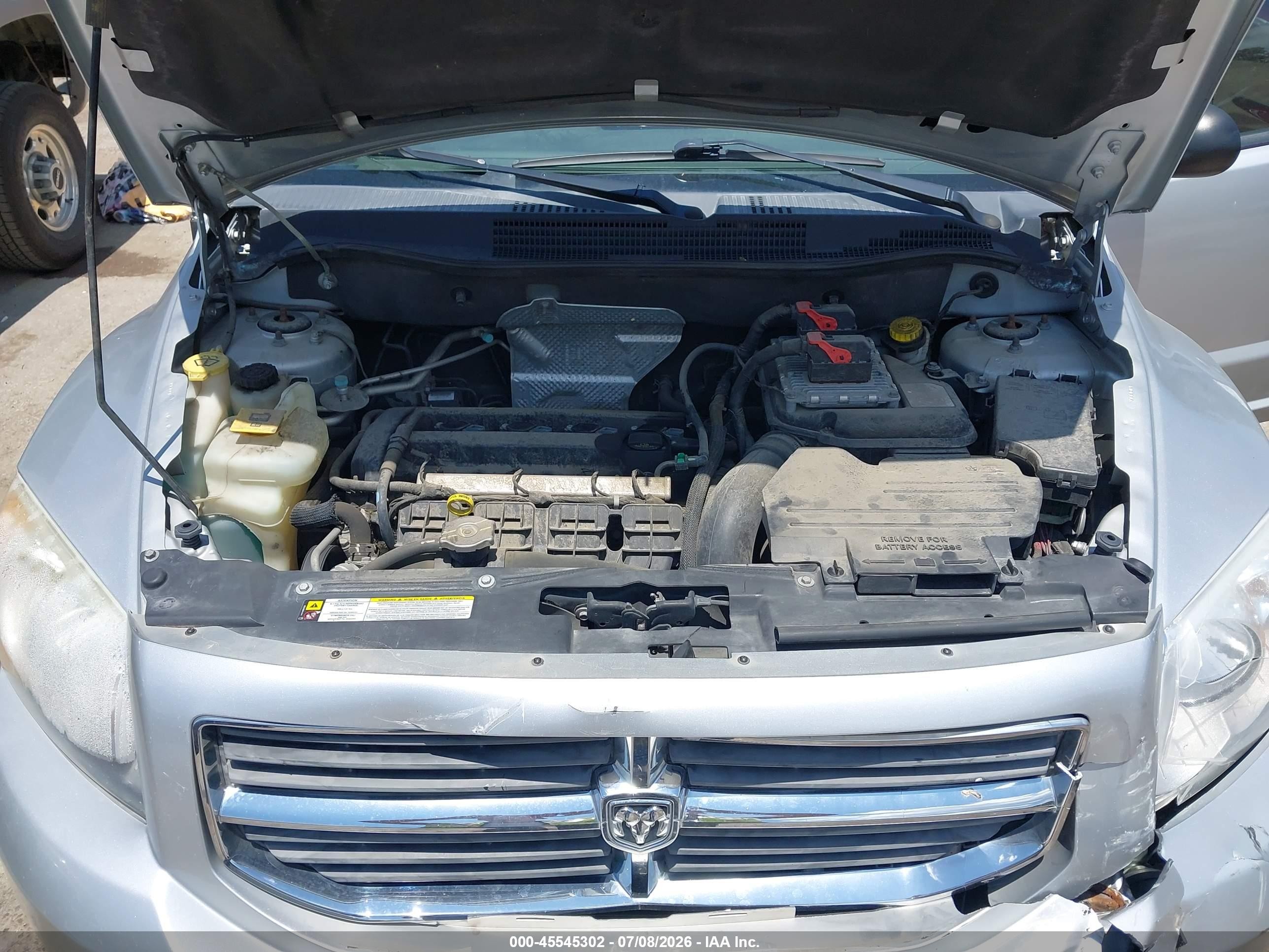 2011 Dodge Caliber Mainstreet Silver vin: 1B3CB3HA5BD257447