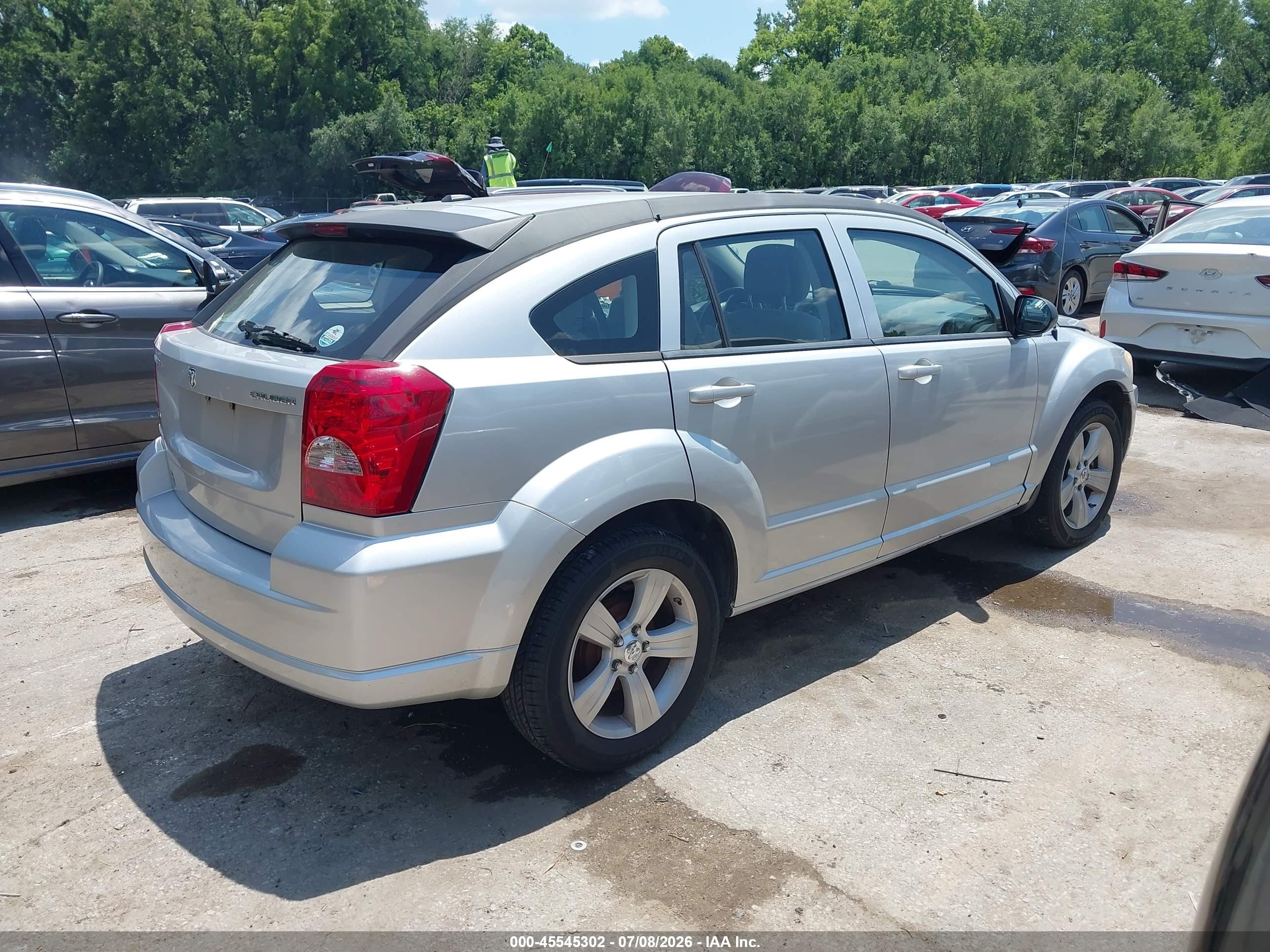 2011 Dodge Caliber Mainstreet Silver vin: 1B3CB3HA5BD257447