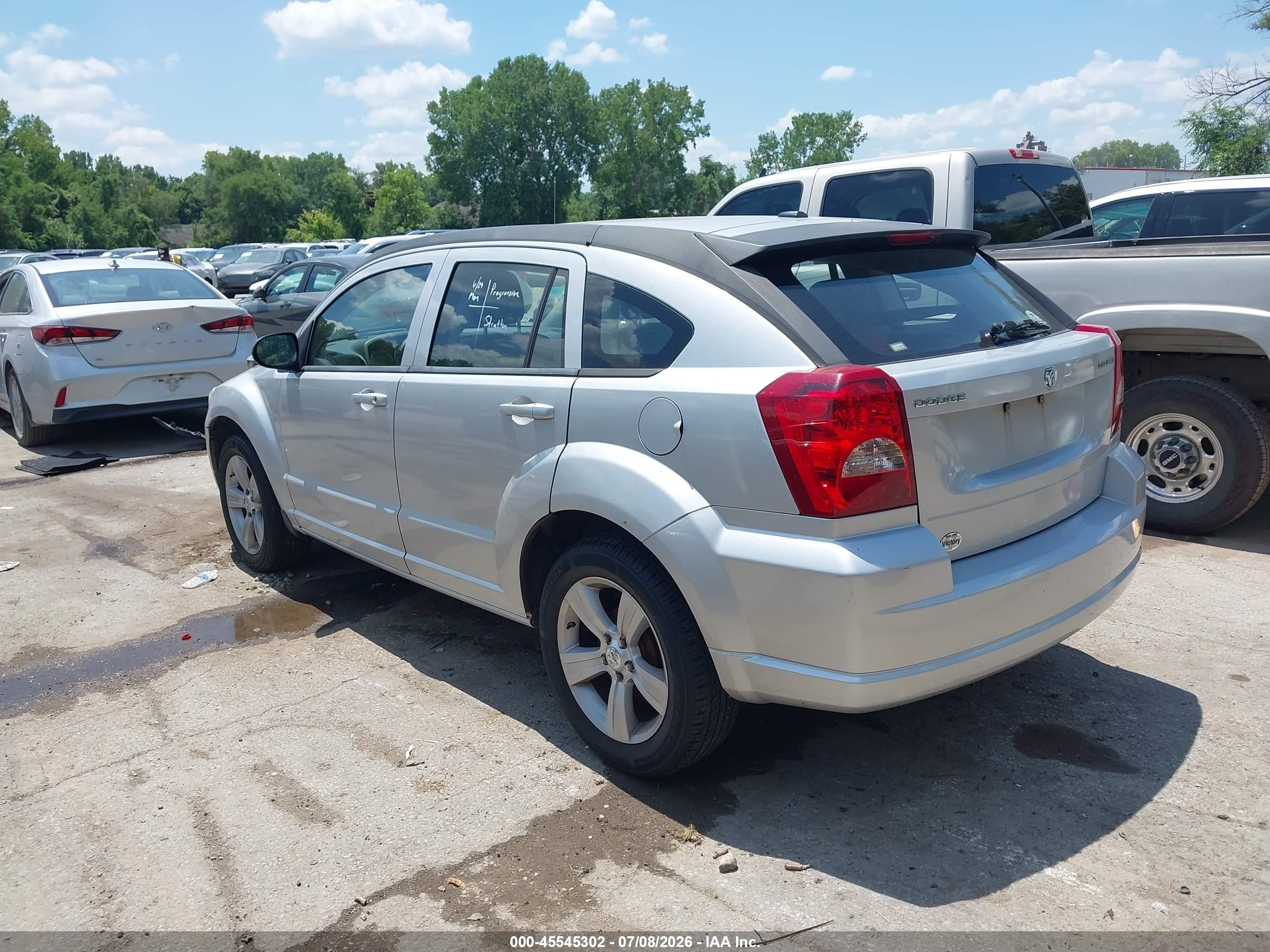 2011 Dodge Caliber Mainstreet Silver vin: 1B3CB3HA5BD257447