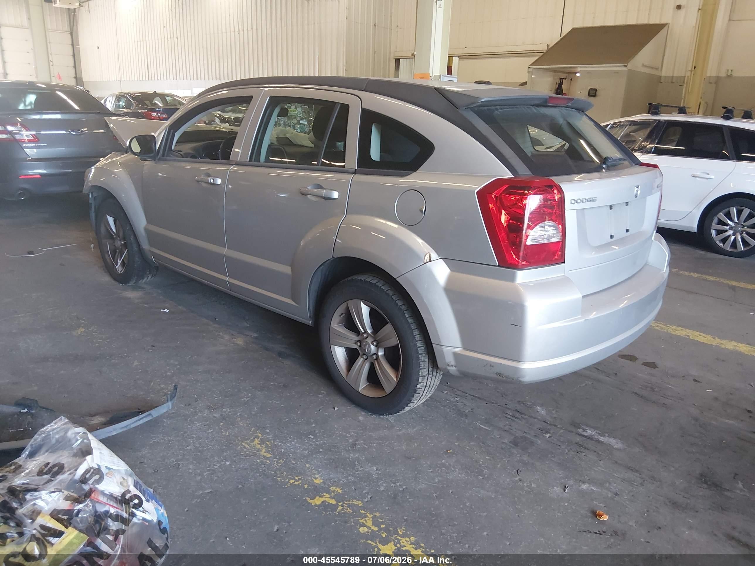 2010 Dodge Caliber Mainstreet Silver vin: 1B3CB3HA6AD566729